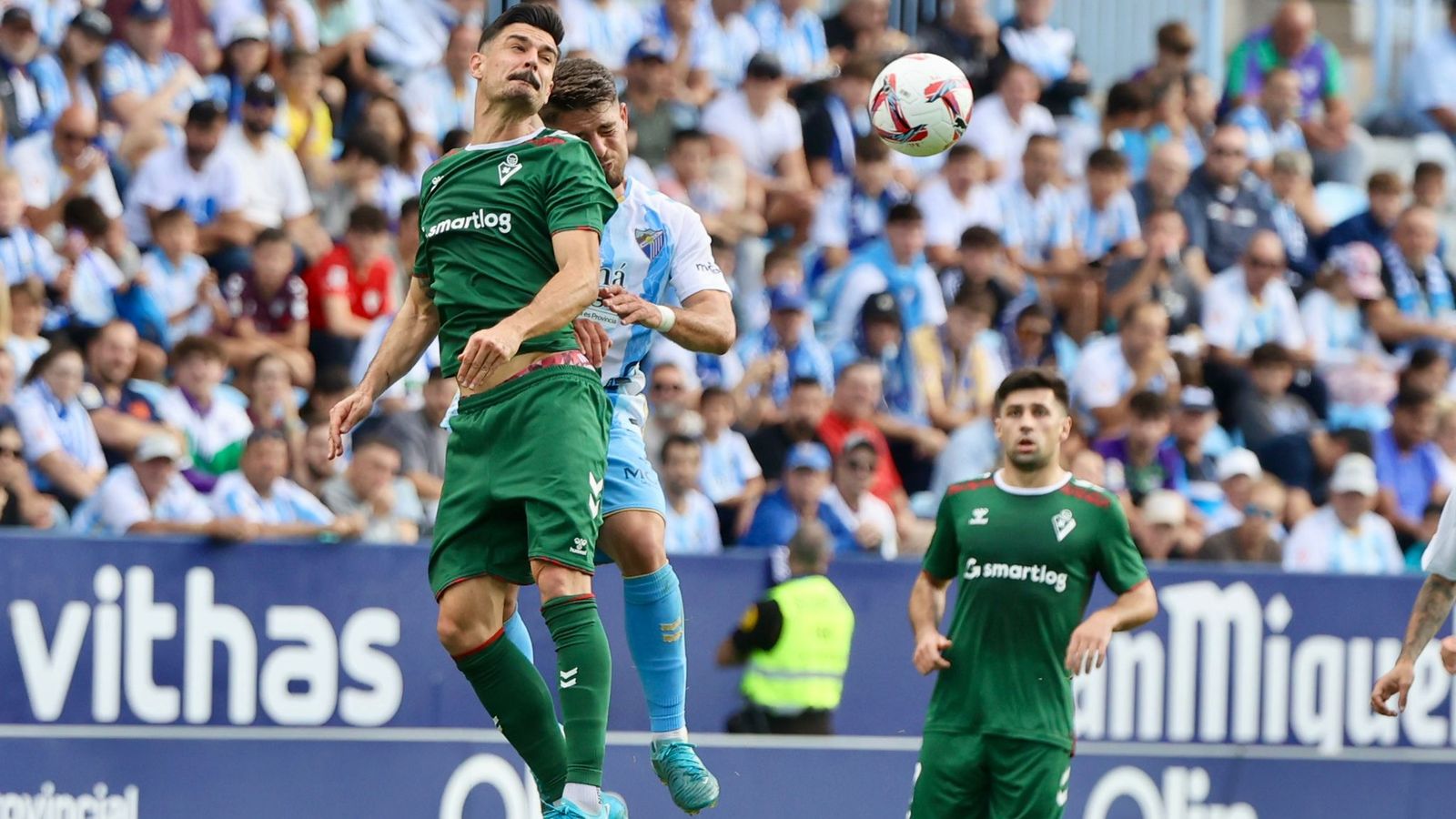 El Málaga CF - Eibar, en fotos