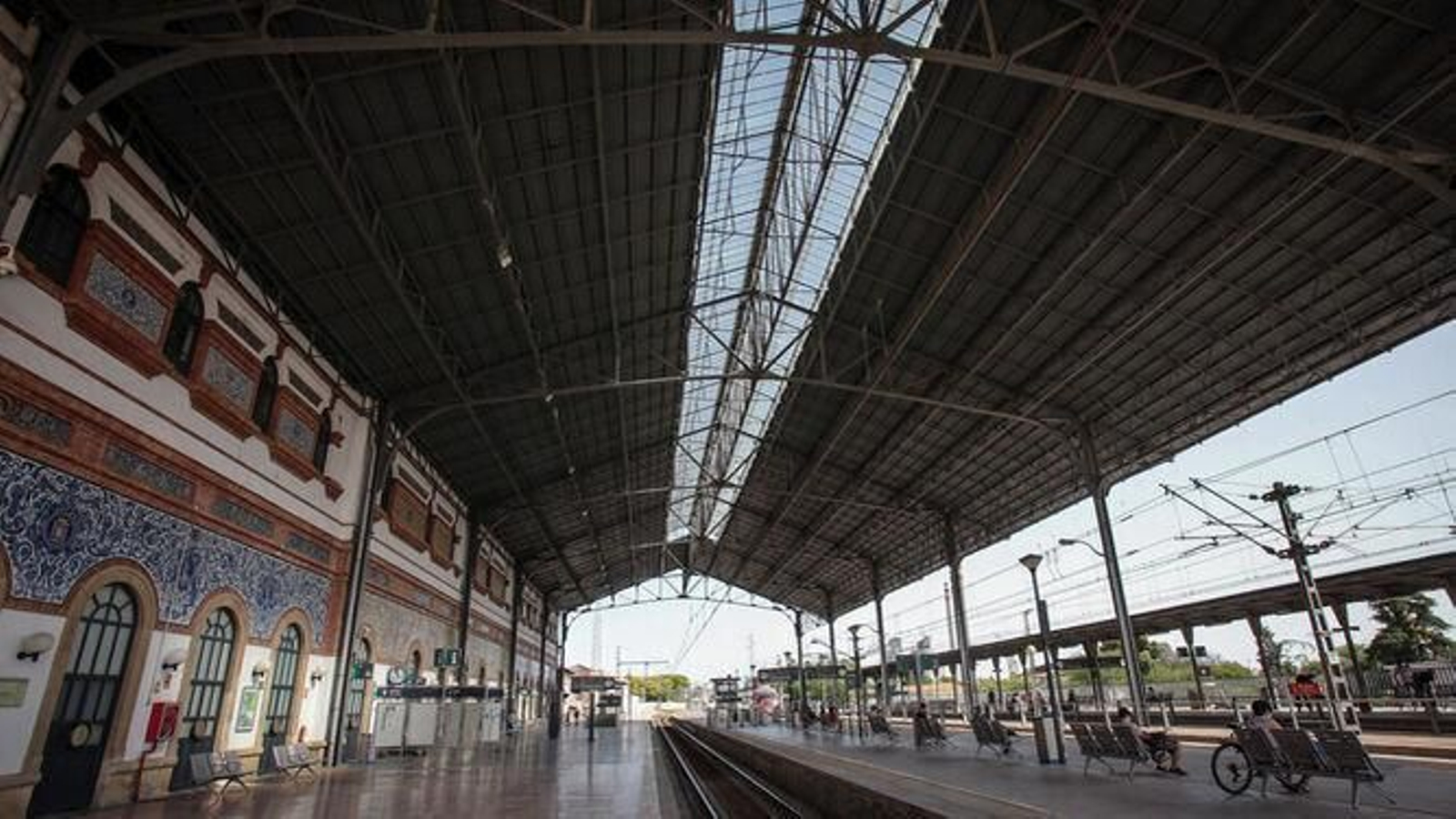 La estación central de Jerez La estación central de Jerez