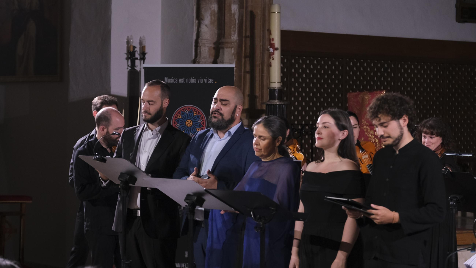 Concierto de Collegium Musicum Madrid, en el Festival de Vélez Blanco, en imágenes