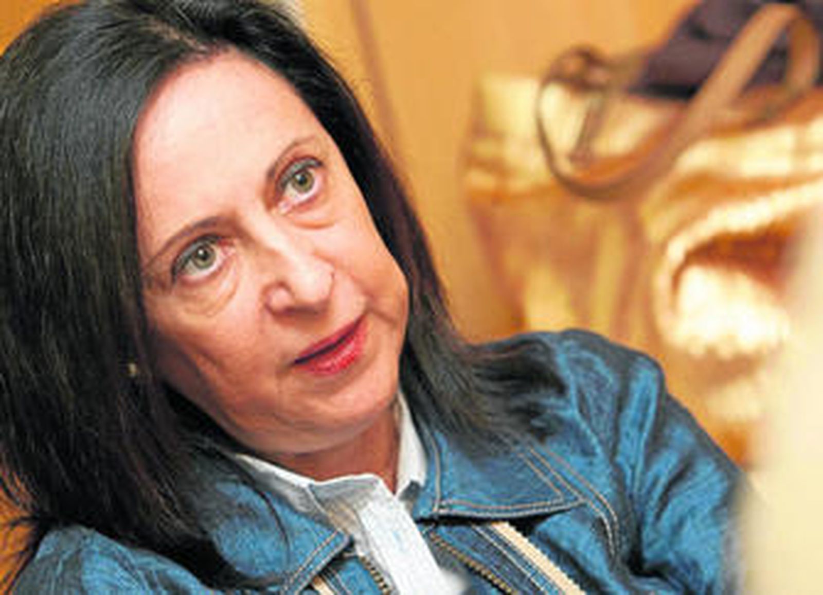 La consejera del Poder Judicial, Margarita Robles, en un momento de la entrevista.