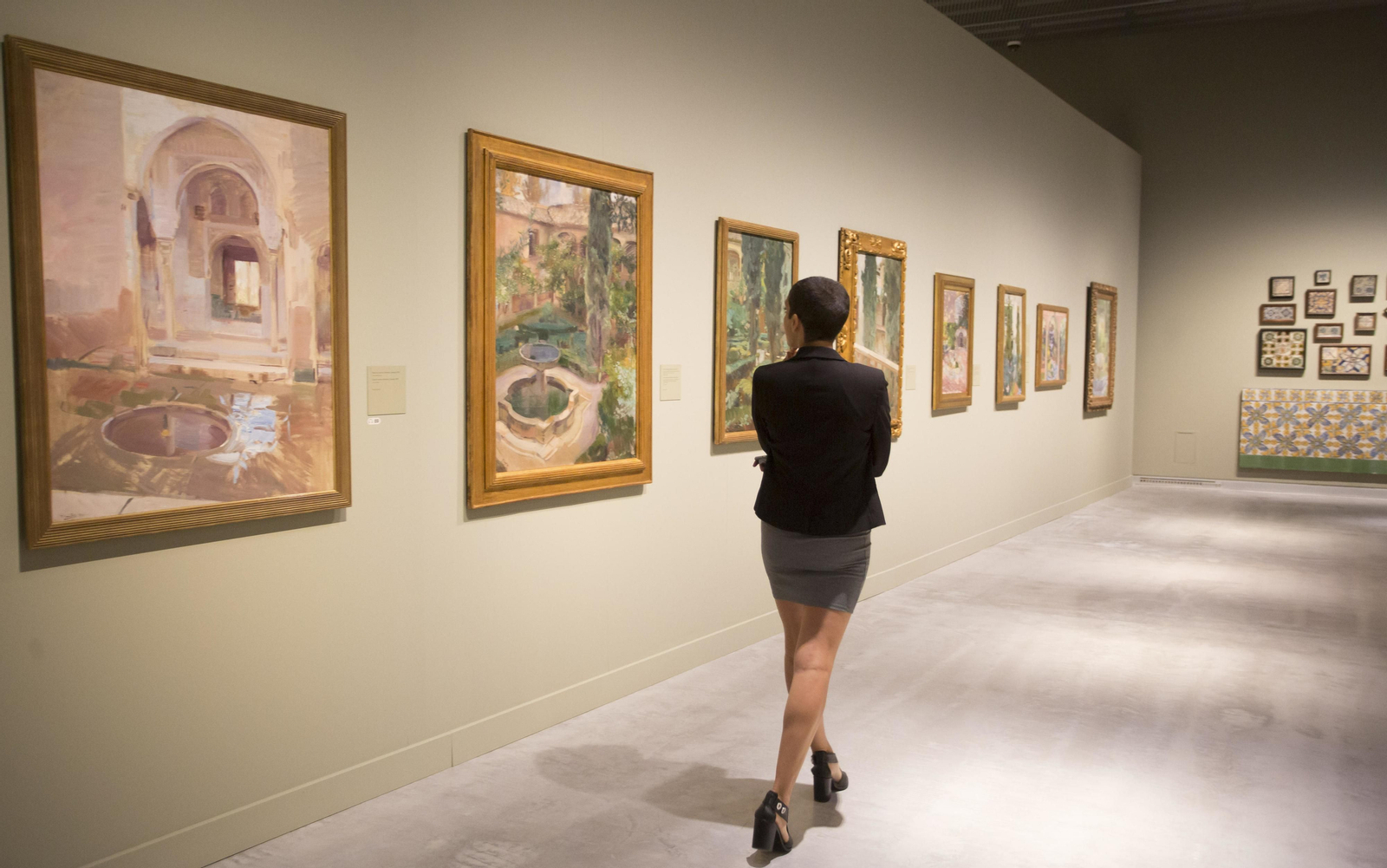 Las imágenes de la exosición de Joaquín Sorolla en CaixaFórum