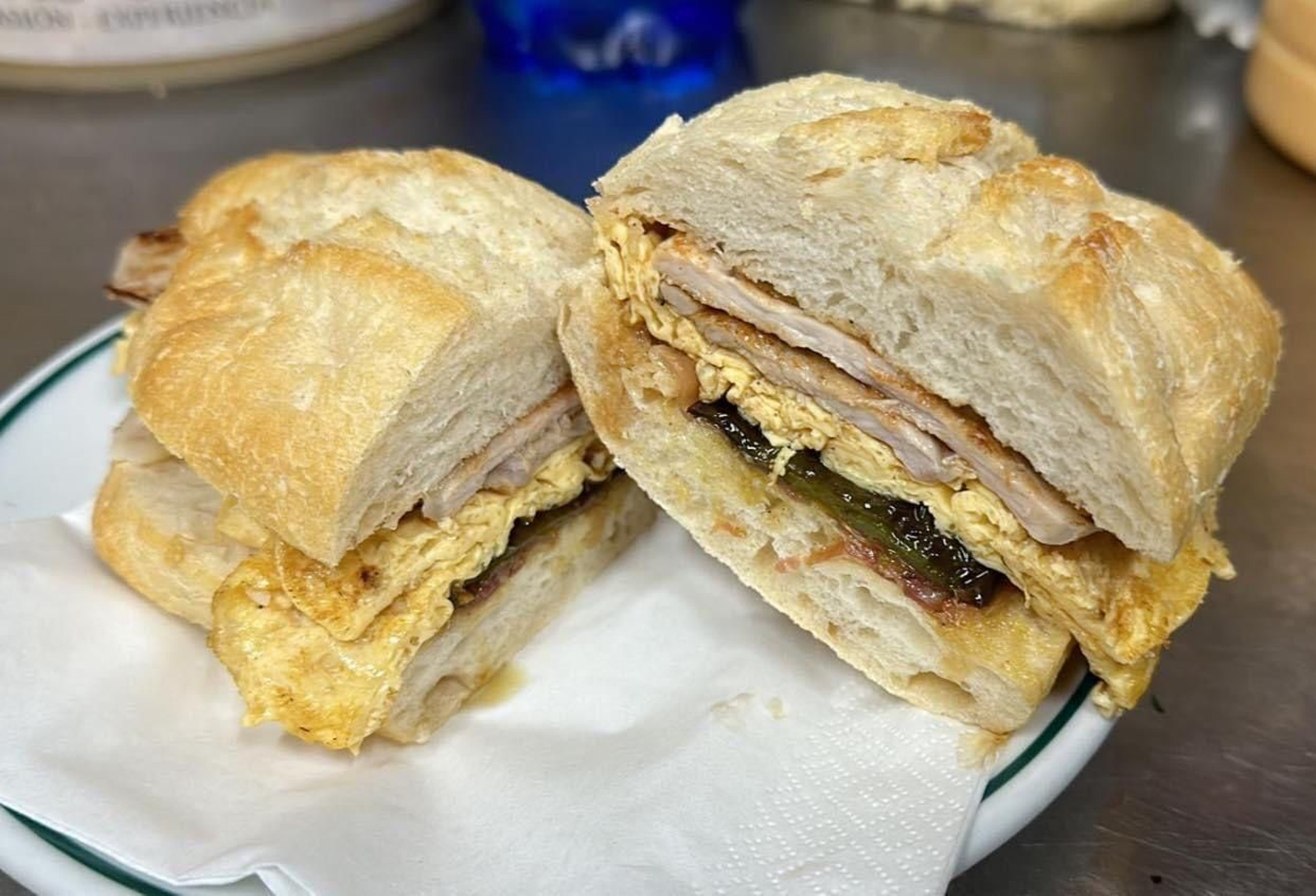 Bocadillo de la Venta Albariza.