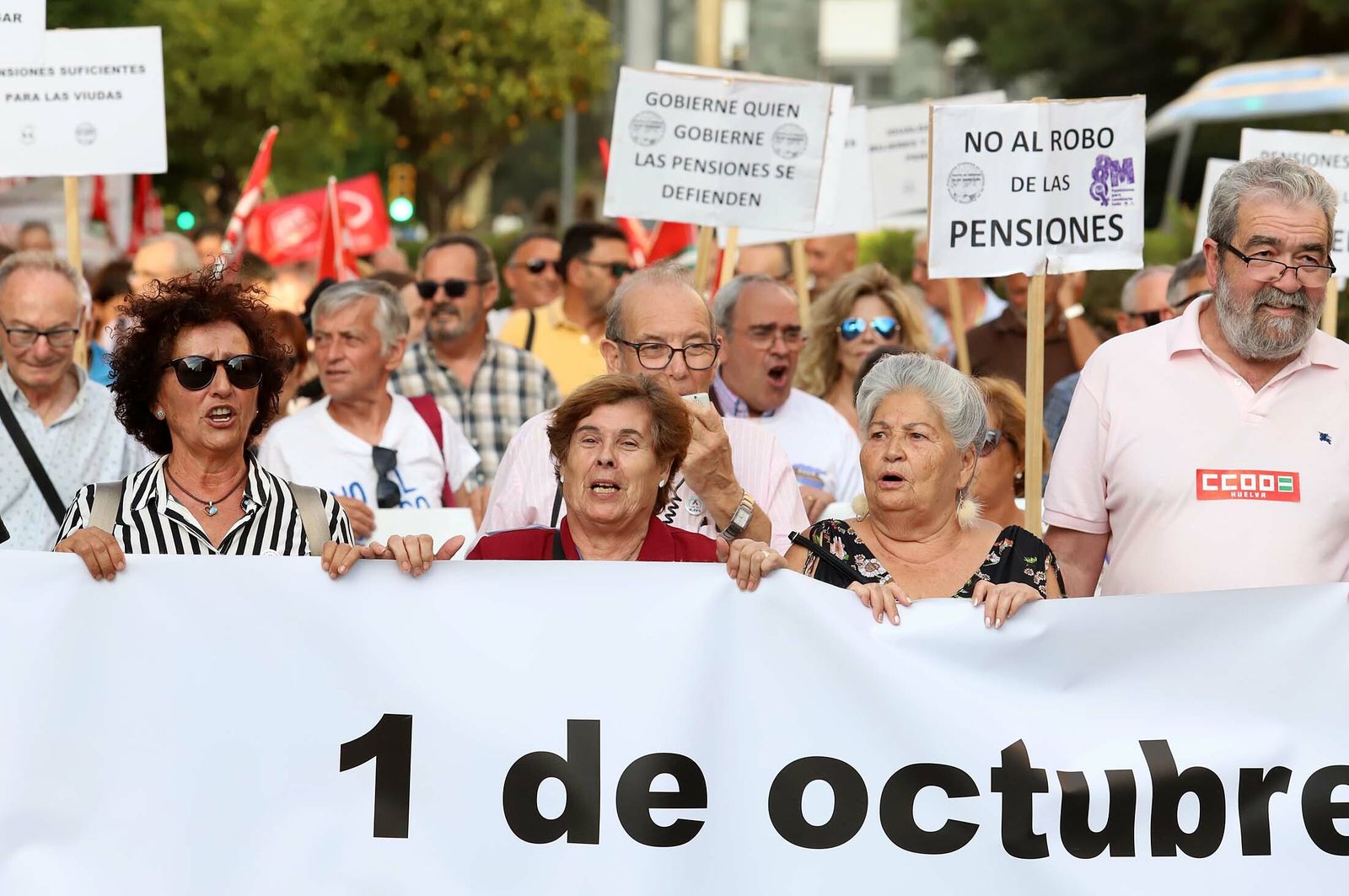 Imágenes de la manifestación "Por unas pensiones dignas"