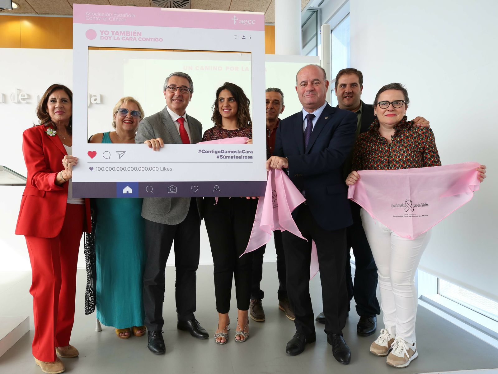 Presentación de la jornada solidaria 'Un camino por la vida' en el Caminito del Rey.