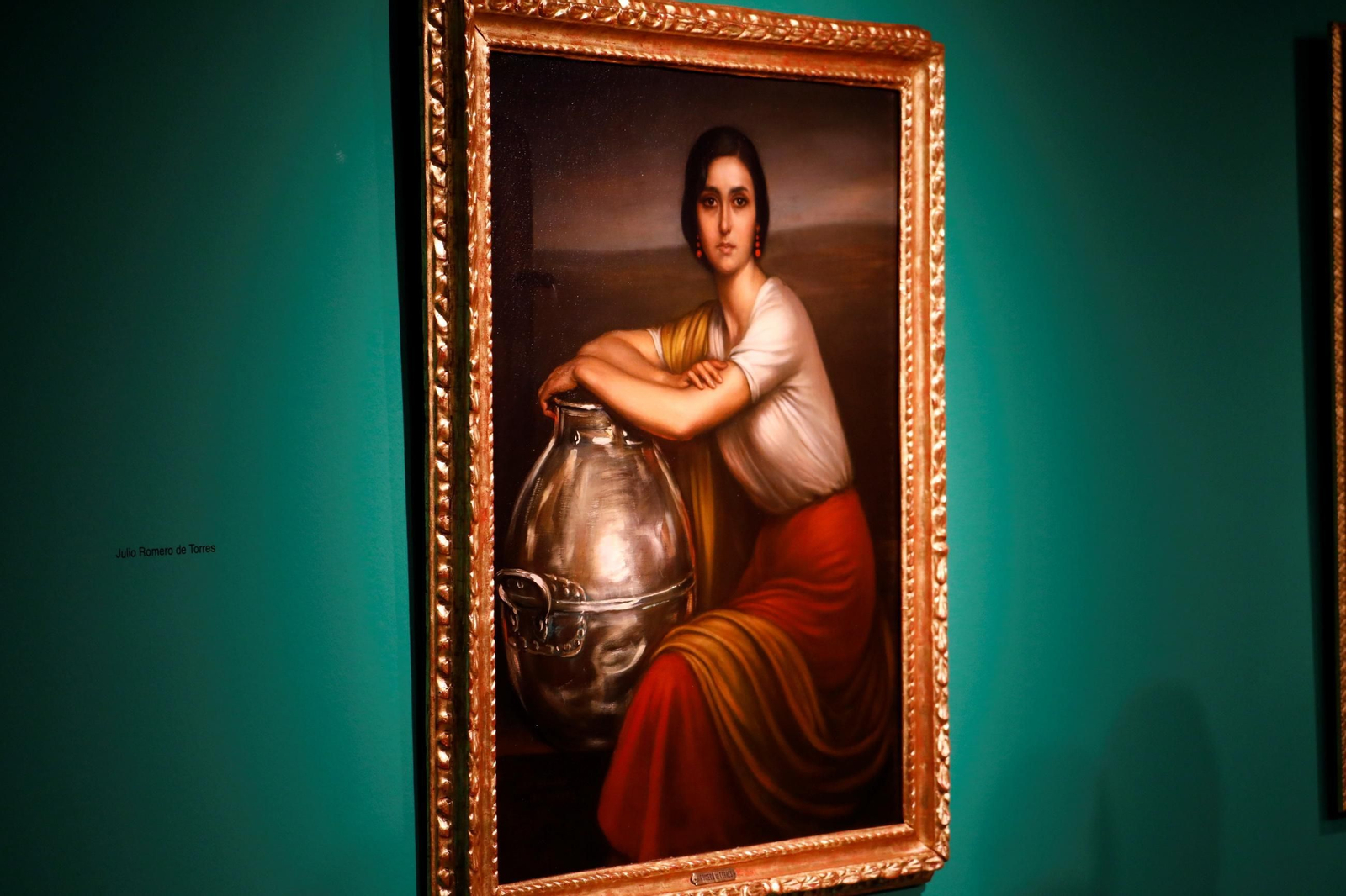 Cuadro de La Fuensanta, de Julio Romero de Torres, en la Fundación Cajasol de Córdoba