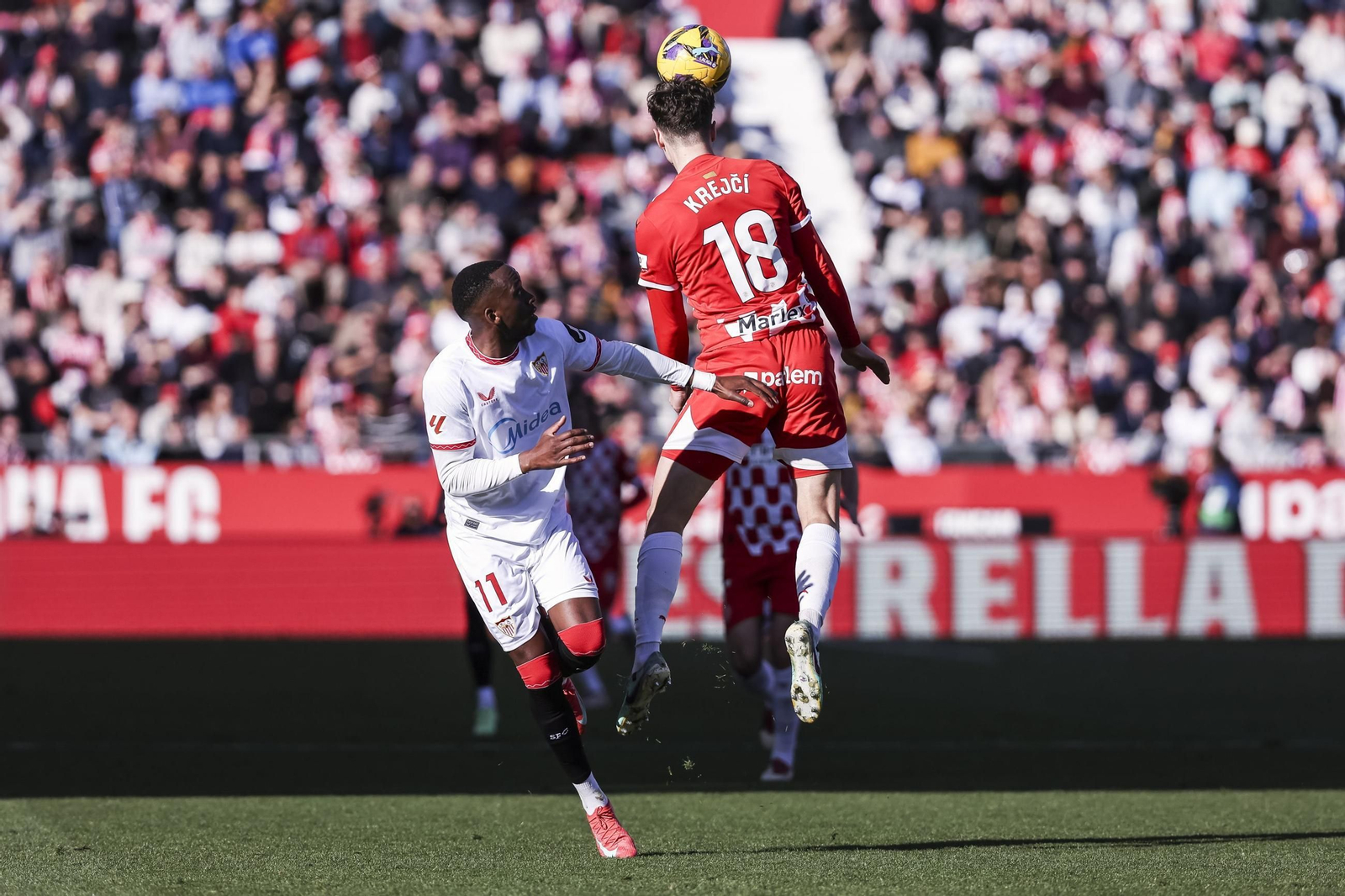 Las fotos del Girona - Sevilla