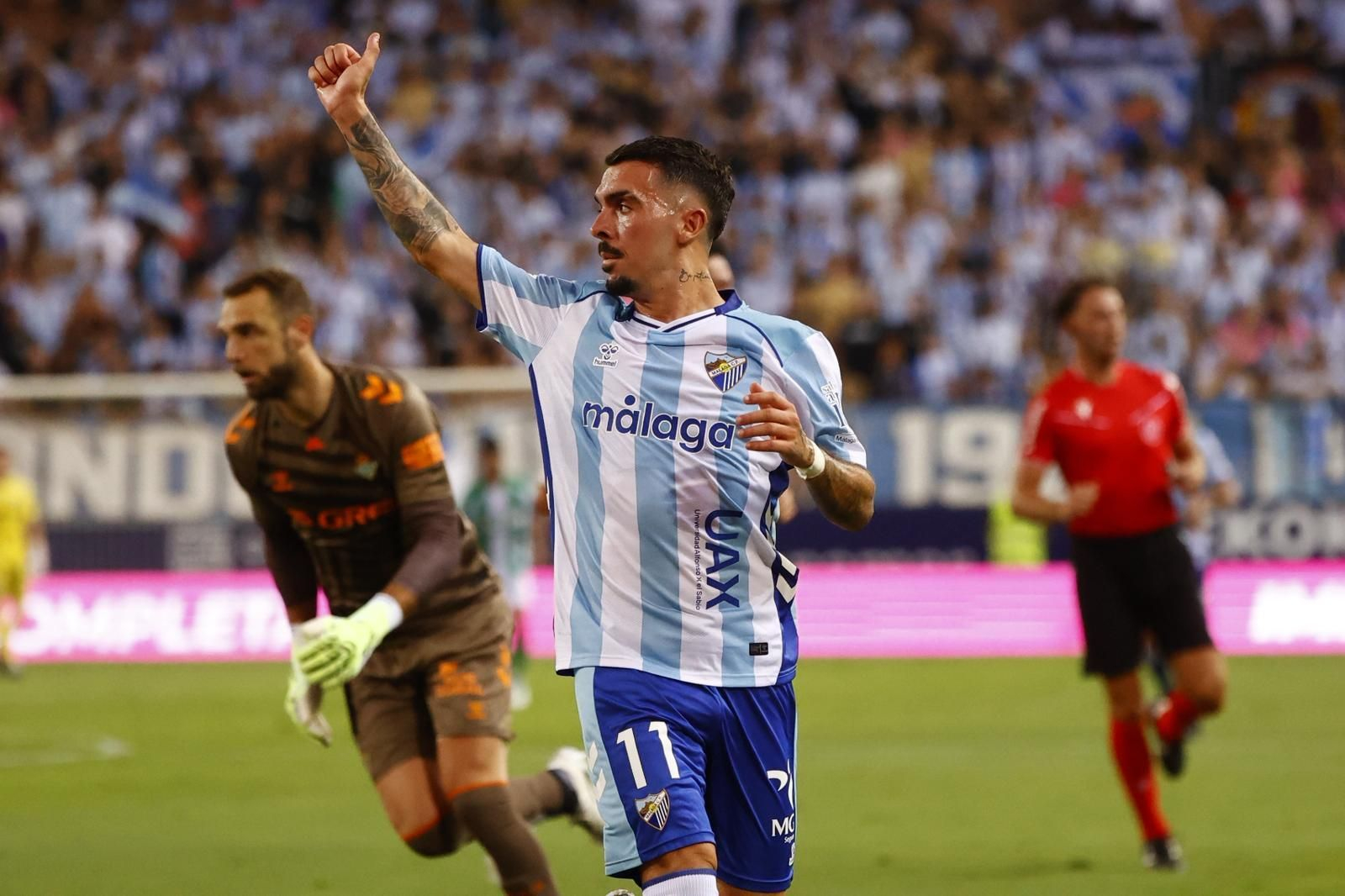 El Málaga CF-Real Betis del XXXV Trofeo Costa del Sol, en imágenes