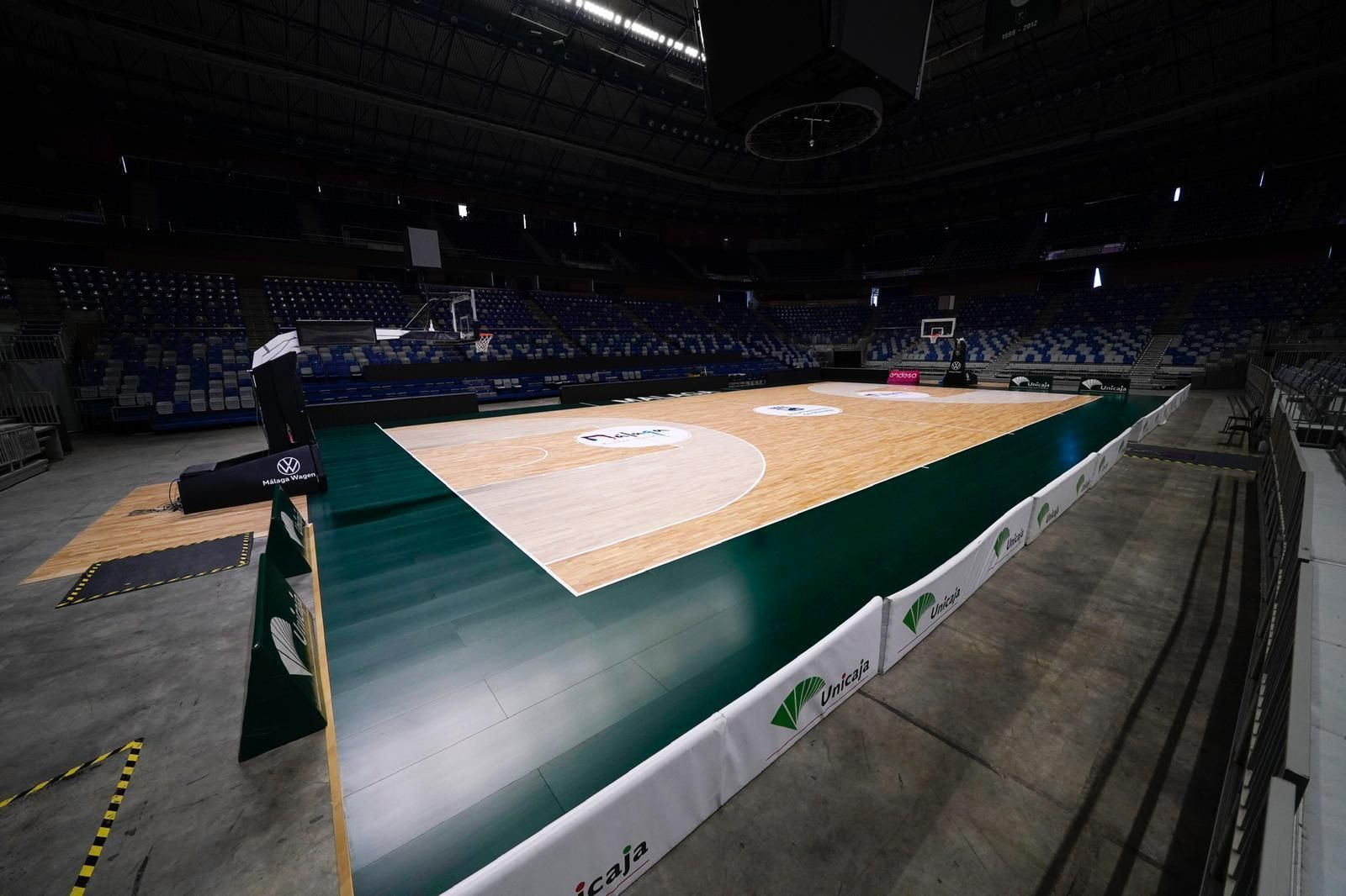 Las fotos del entrenamiento del Baby Unicaja