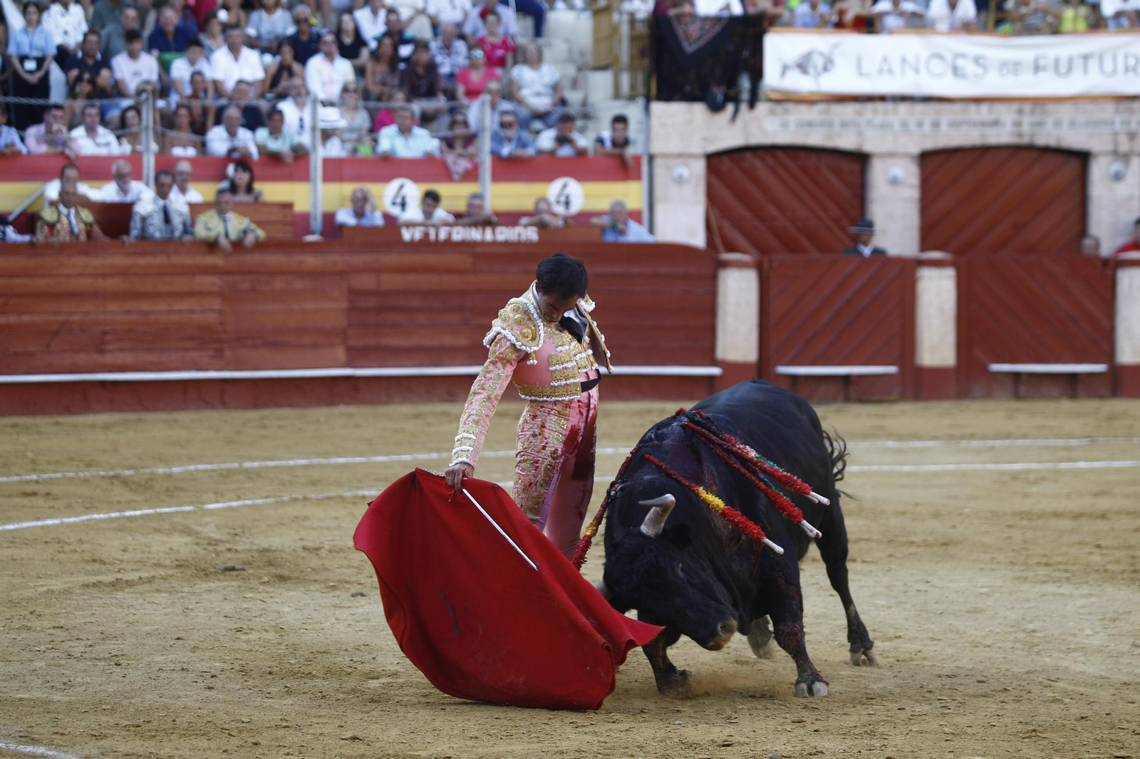 Las mejores imágenes de los toreros Fortes, Juan Ortega y David de Miranda en la Feria de Almería 2025