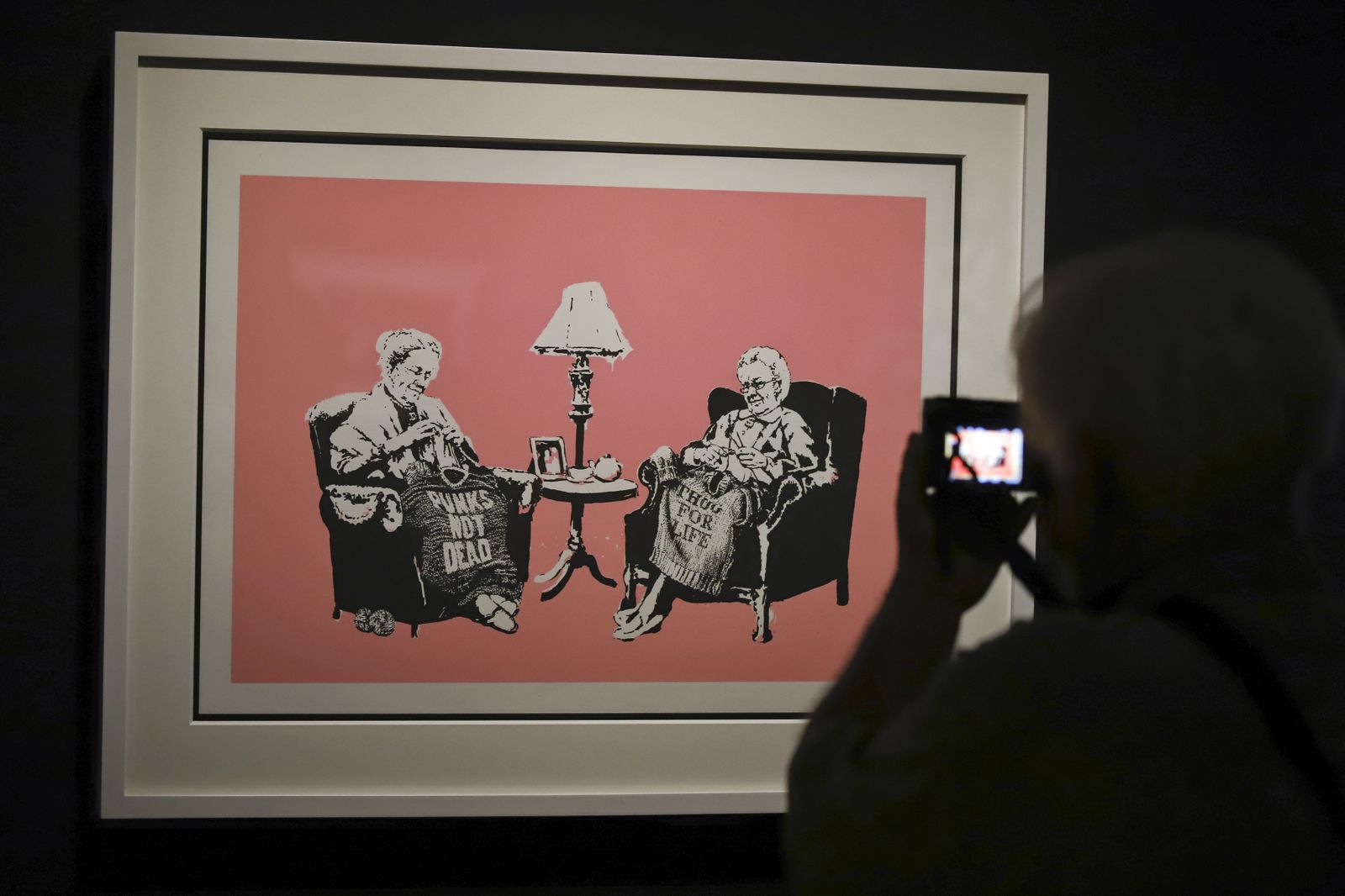 Las fotos de la exposición 'Banksy. The art of protest' en La Térmica, en Málaga