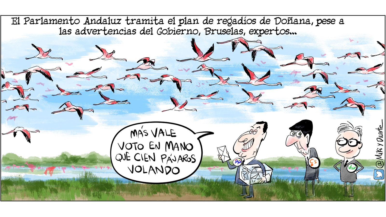 Golpe al Parque de Doñana