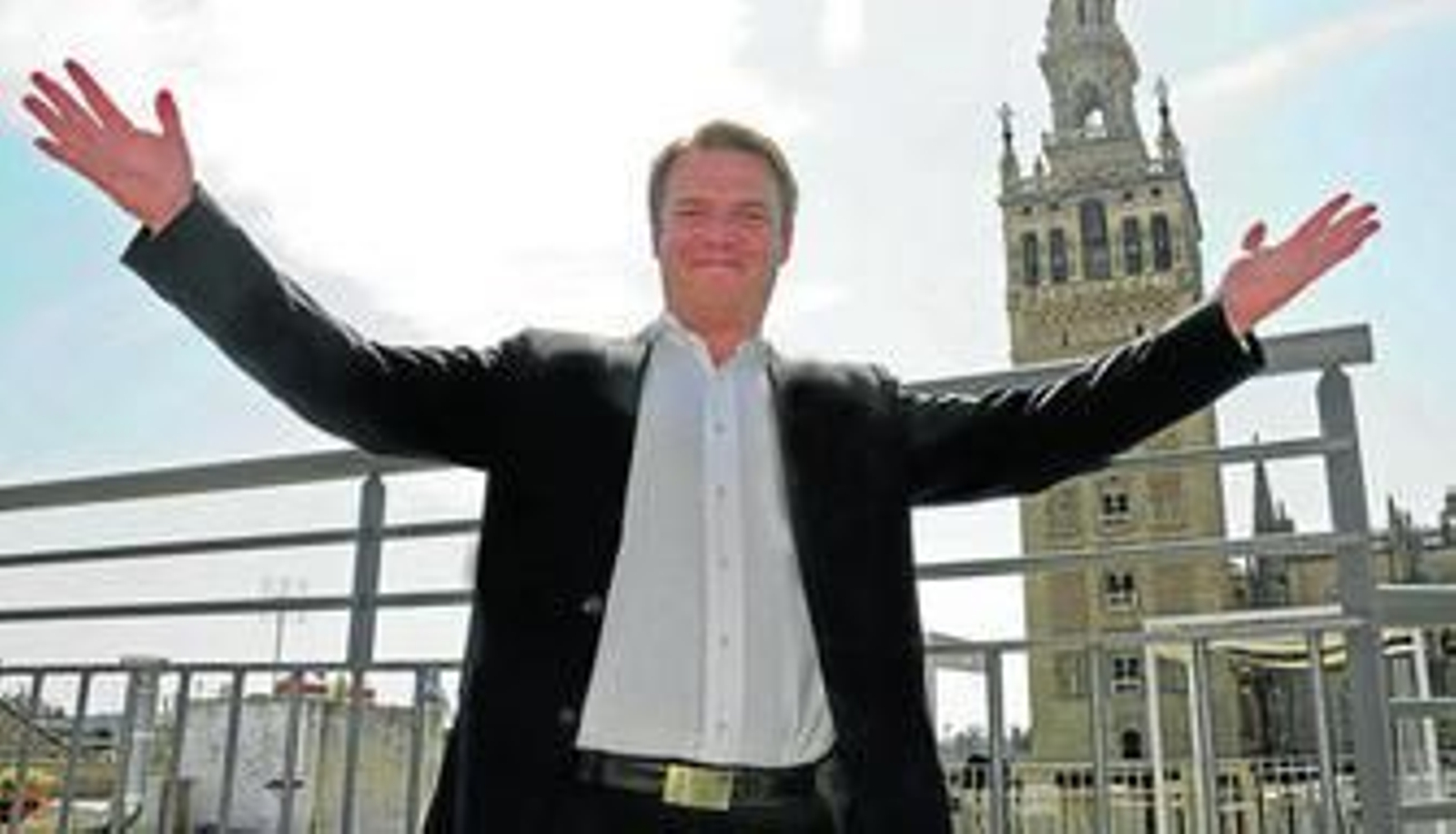El consejero delegado de Yoigo, Johan Andsjö, durante su visita a Sevilla. El consejero delegado de Yoigo, Johan Andsjö, durante su visita a Sevilla.