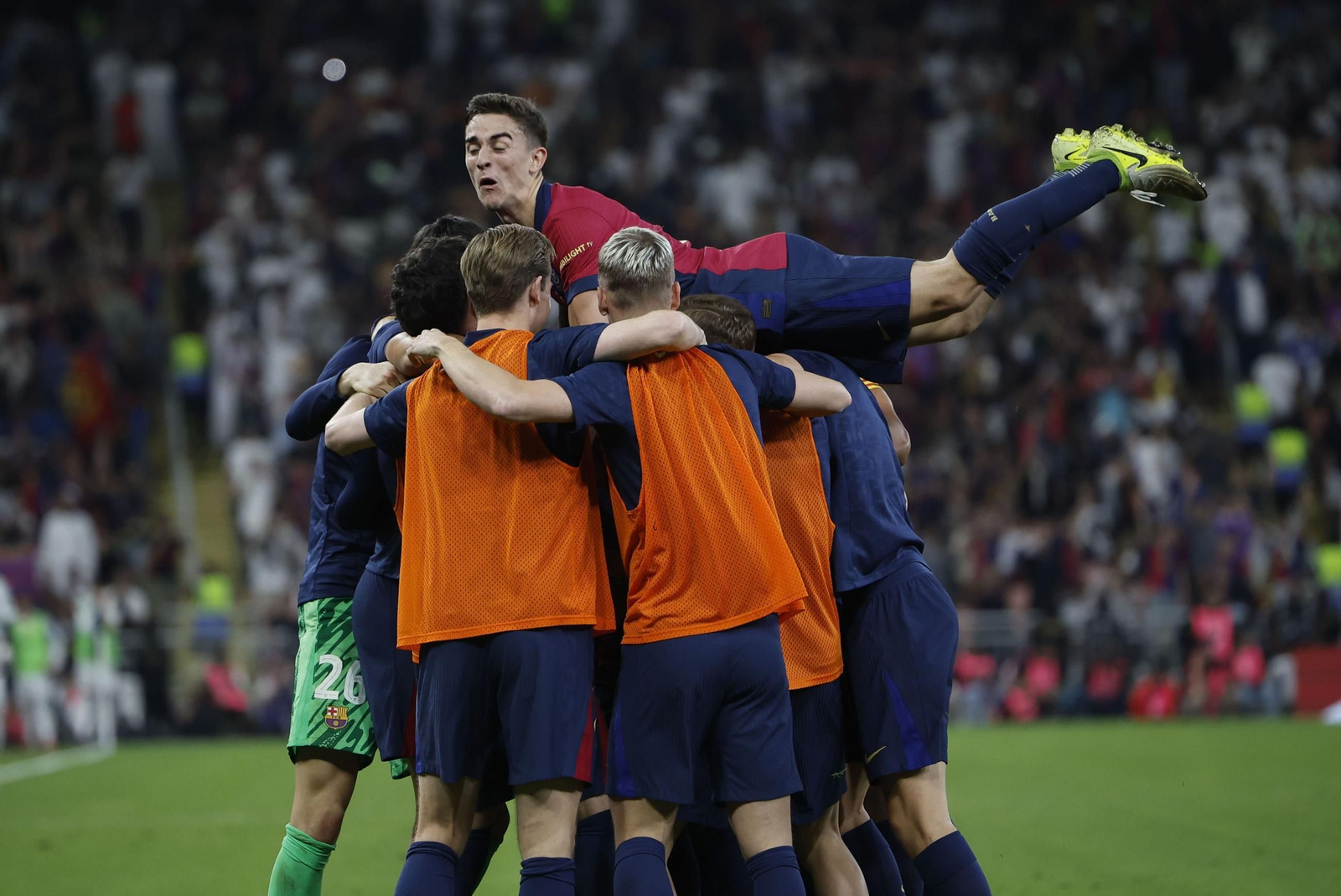 Las fotos de la Supercopa Barcelona - Real Madrid