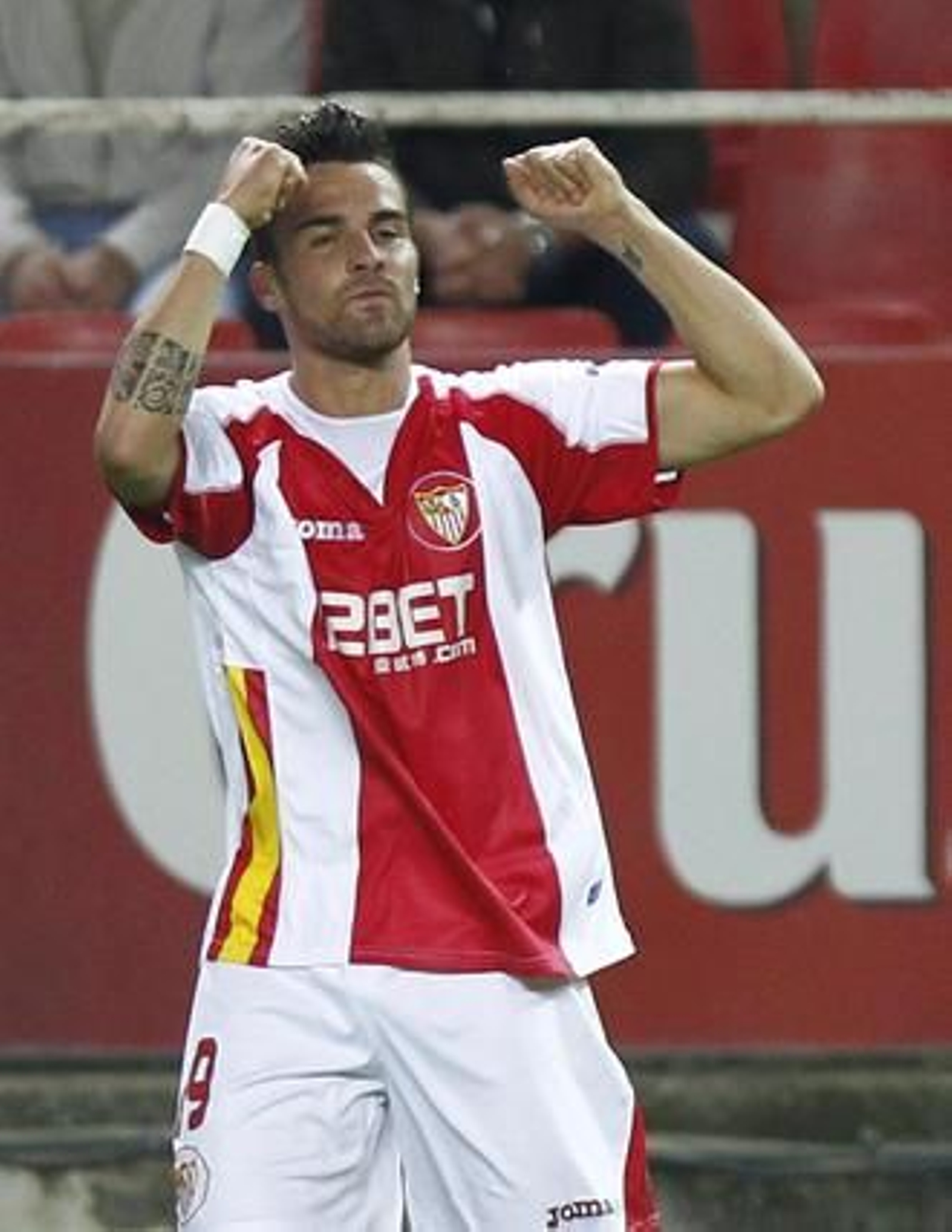 El Sevilla golea al Karpaty (4-0) en el Sánchez Pizjuán. / Antonio Pizarro