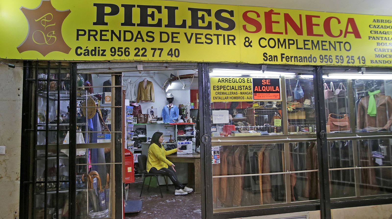 Interior del establecimiento ubicada en la calle Ancha.