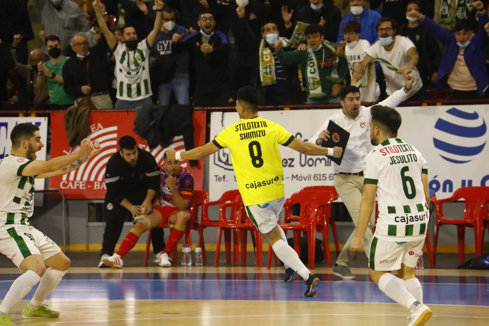 El empate del Córdoba Futsal ante el Jimbee Cartagena, en imágenes