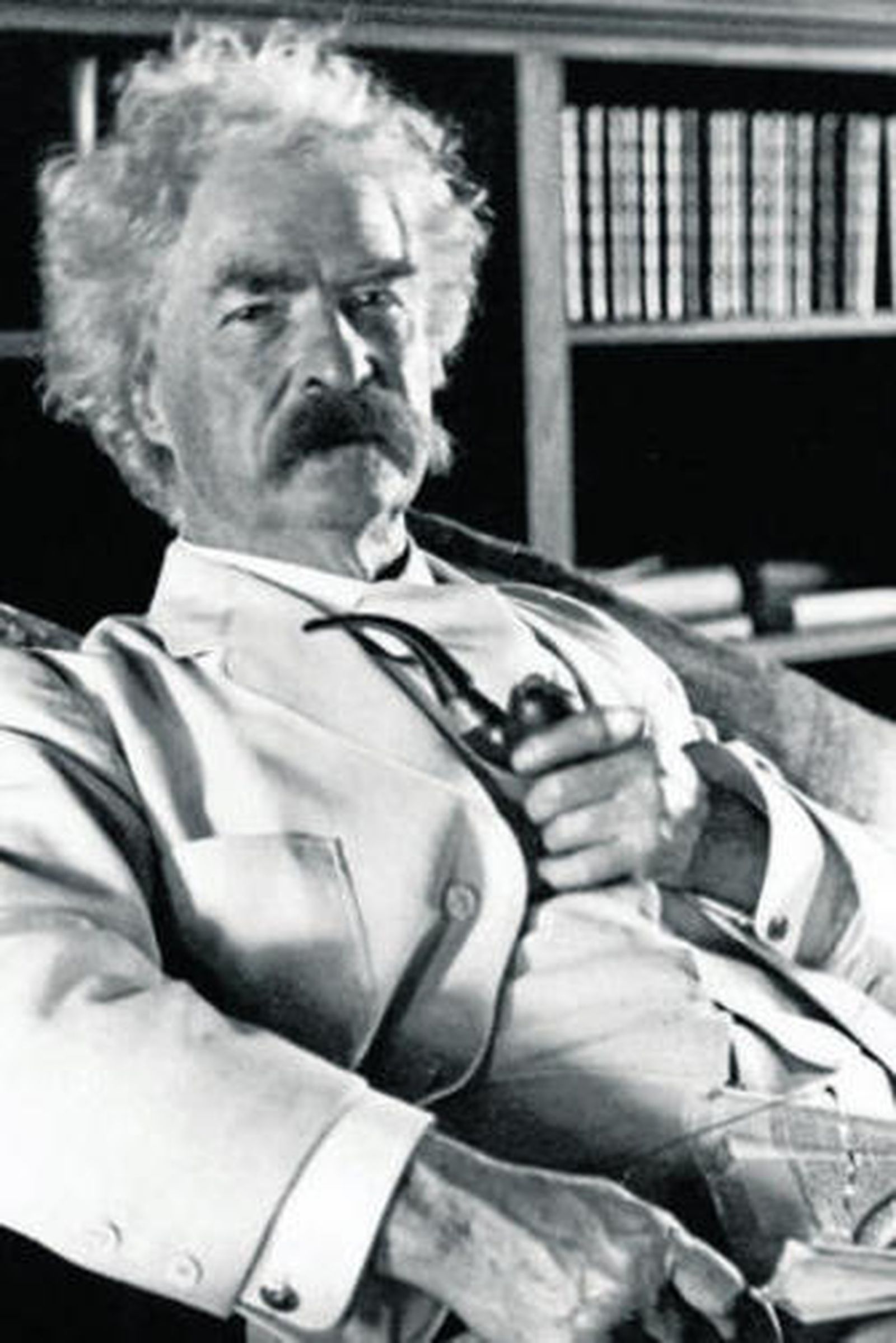 Una flor para Mark Twain