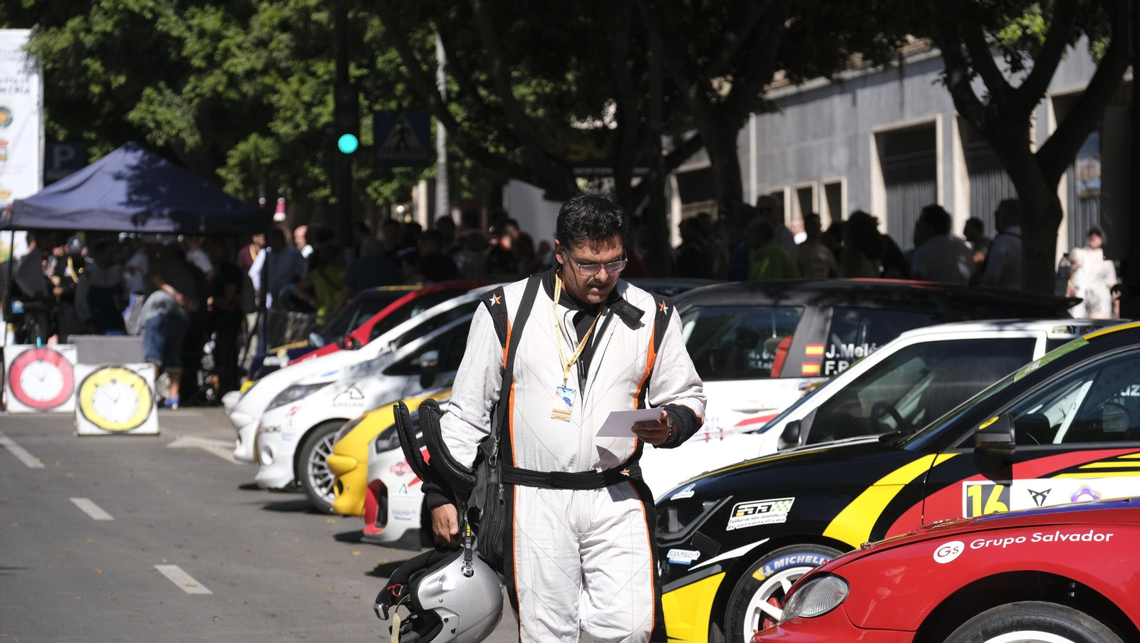 Imágenes de la salida del Rallye Costa de Almería