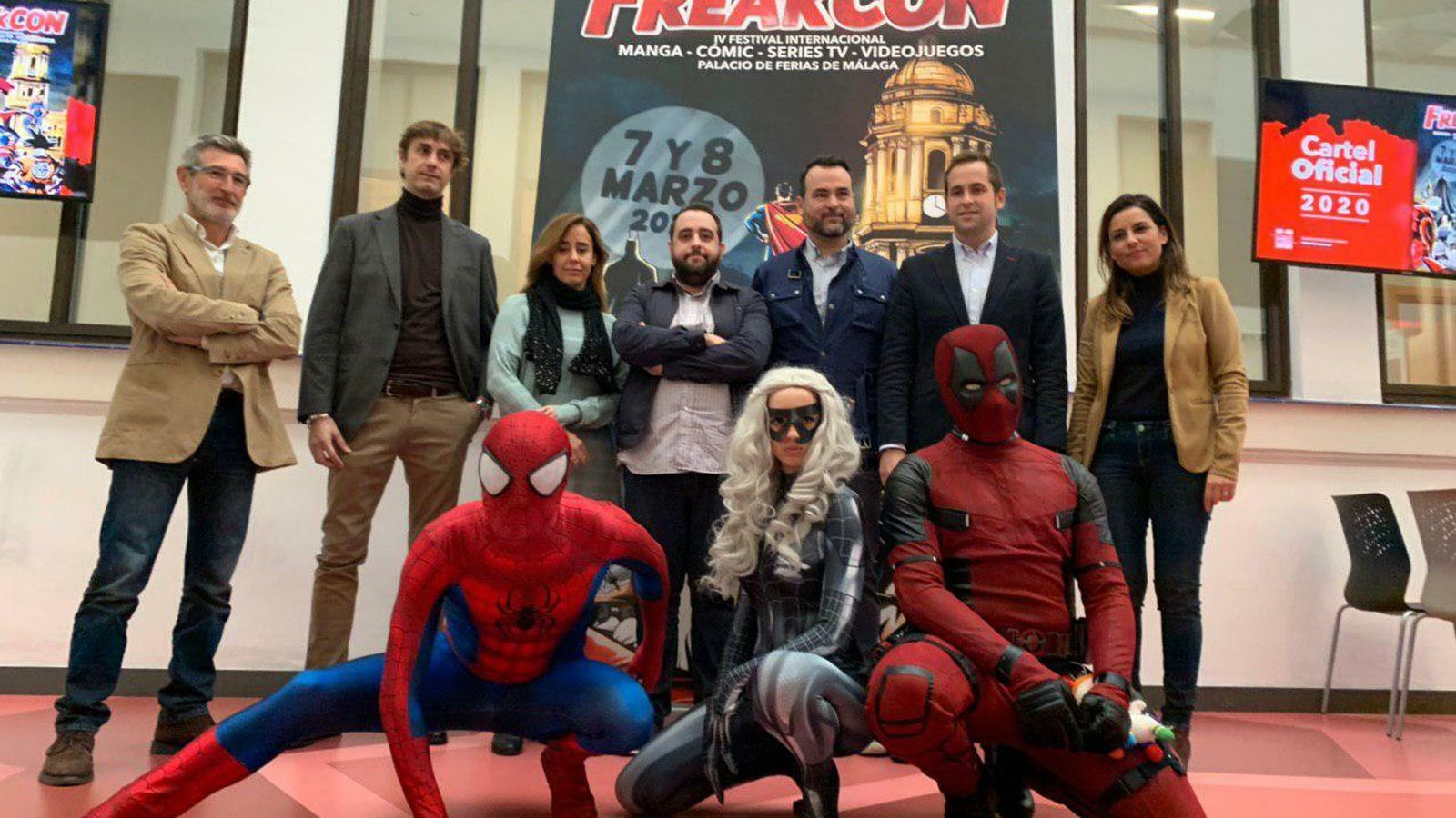 Presentación de la cuarta edición del Festival Freakcon de Málaga.