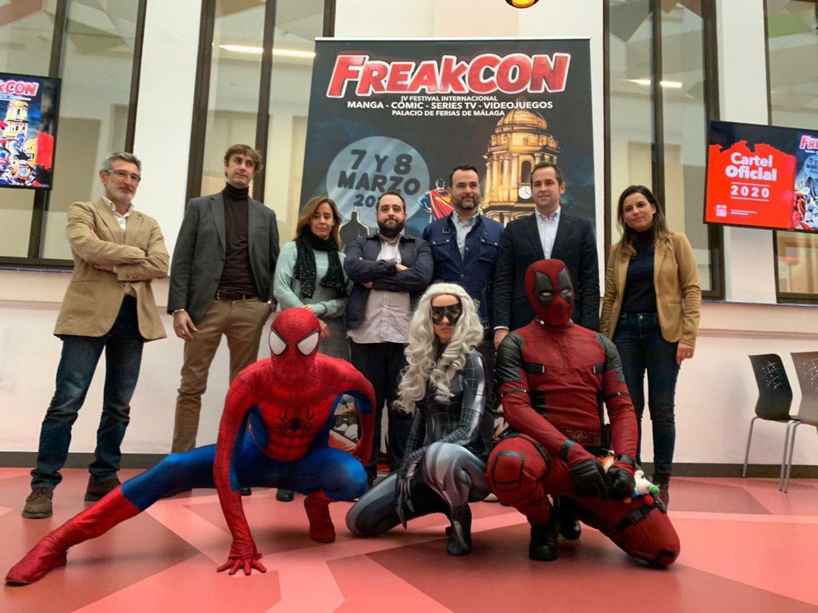 Presentación de la cuarta edición del Festival Freakcon de Málaga.