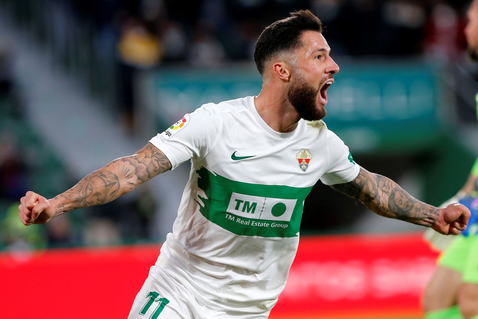 Las imágenes del Elche - Cádiz