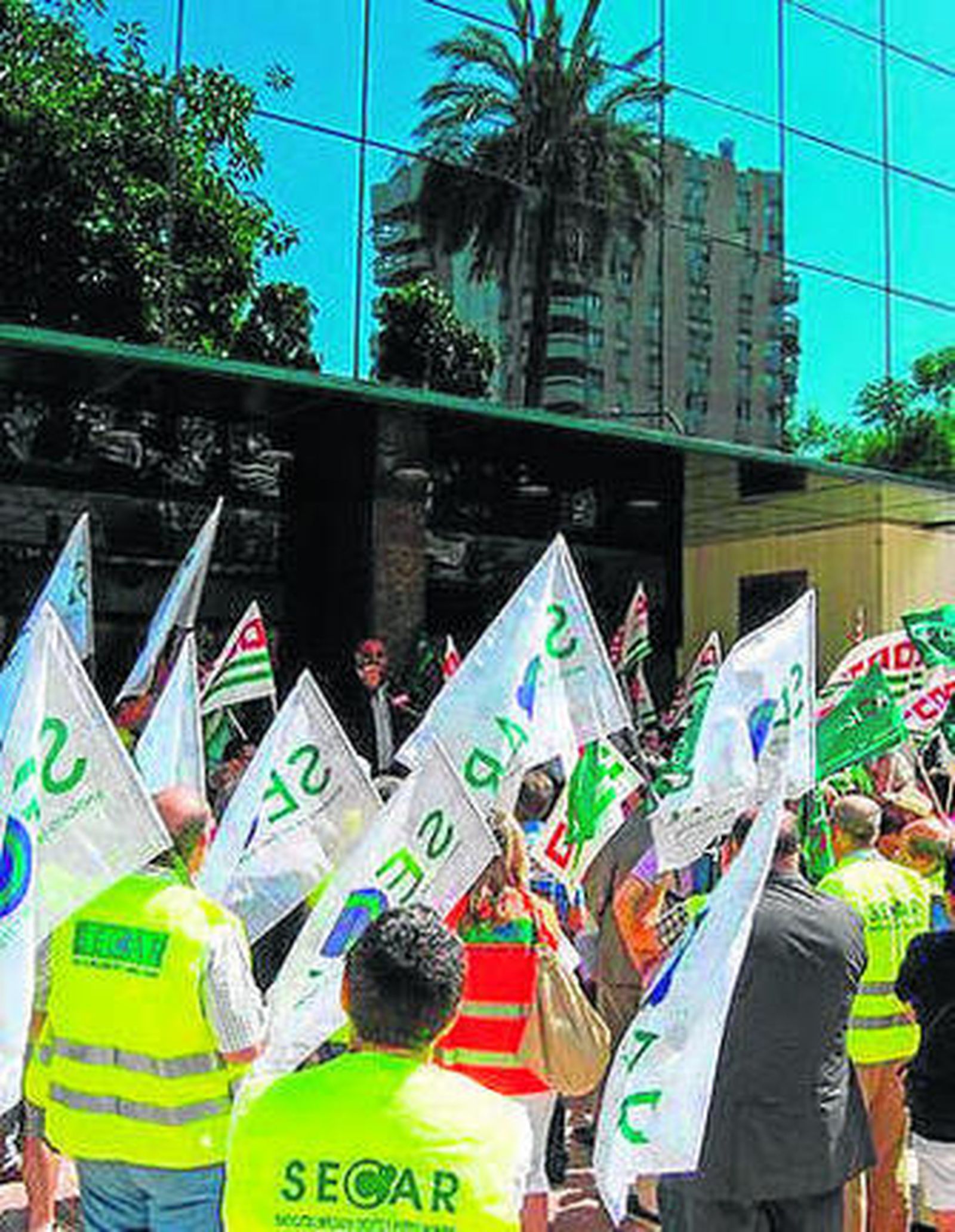 Concentración de los sindicatos.