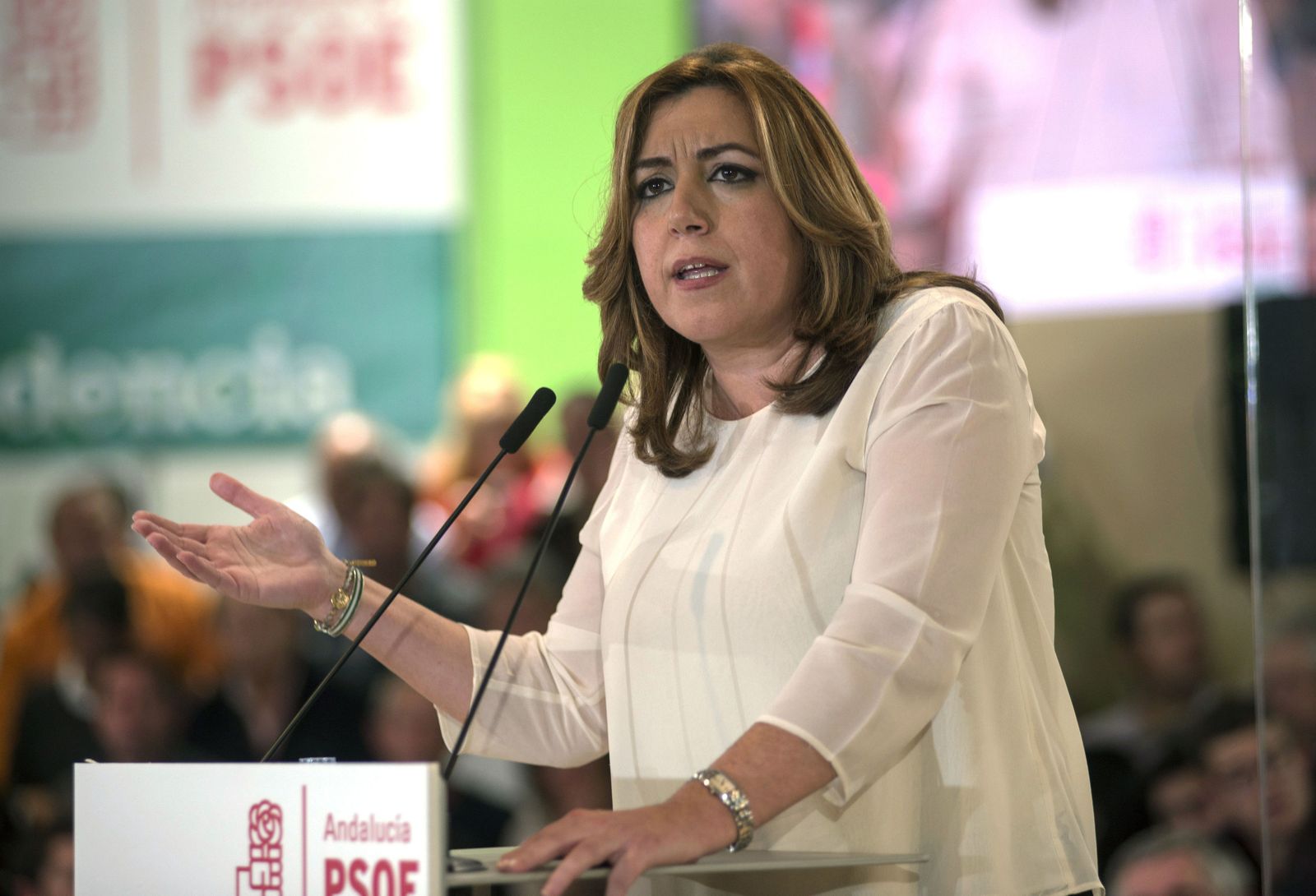 Susana Díaz y Zapatero, juntos en Jaén