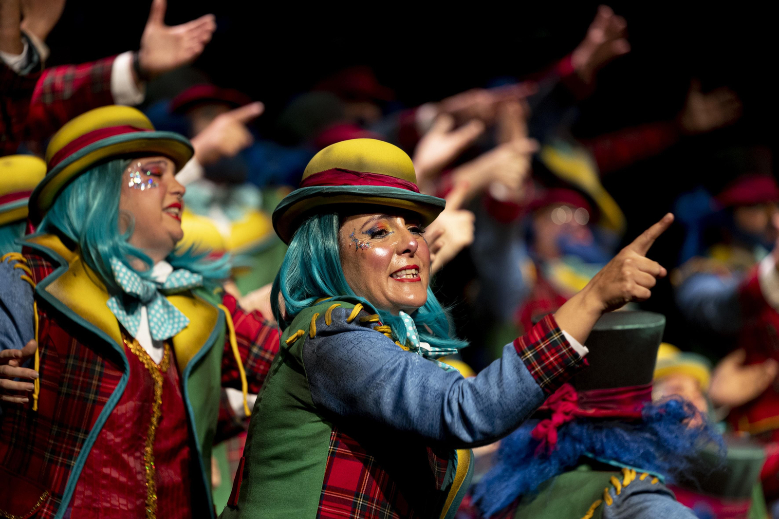 Coro 'Los vitamina'.