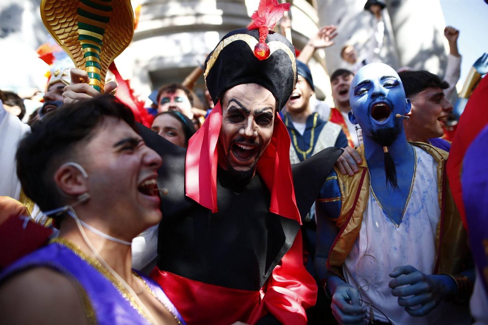 Los estudiantes de Medicina celebran su tradicional Lucas en Granada