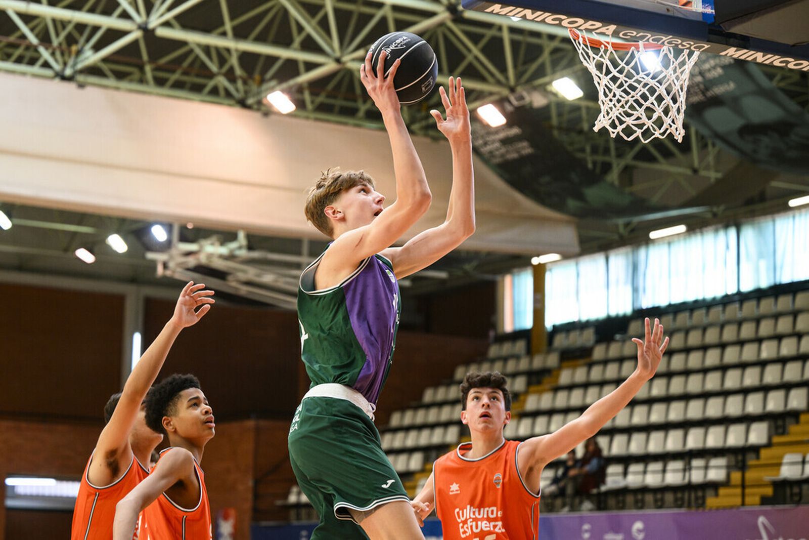 August Moller (Unicaja), en el quinteto ideal de la Minicopa
