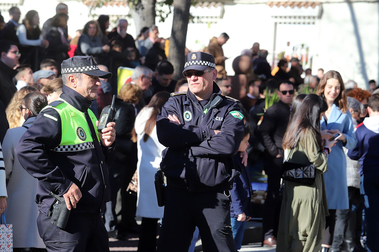 Imágenes de la procesión de San Sebastián en Huelva
