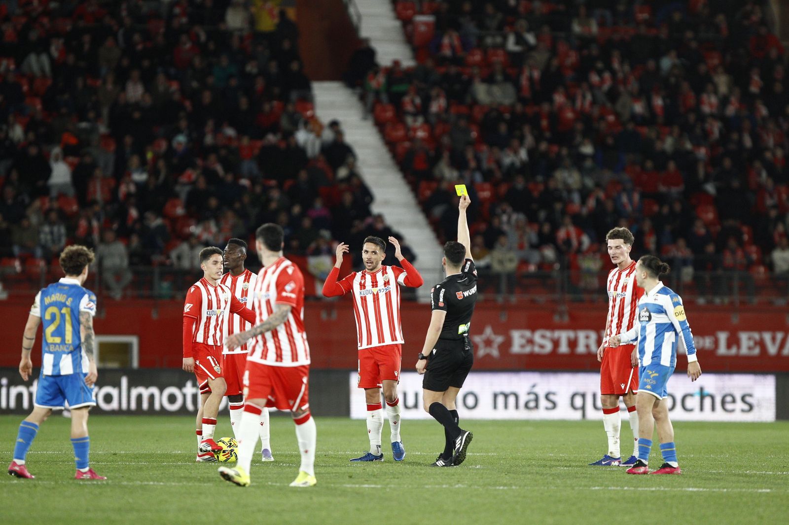Las fotos del partido U.D. Almería - Deportivo de La Coruña