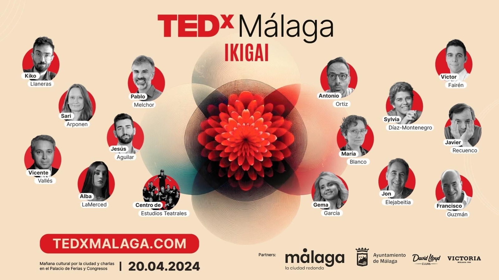Cartel de TEDxMálaga.