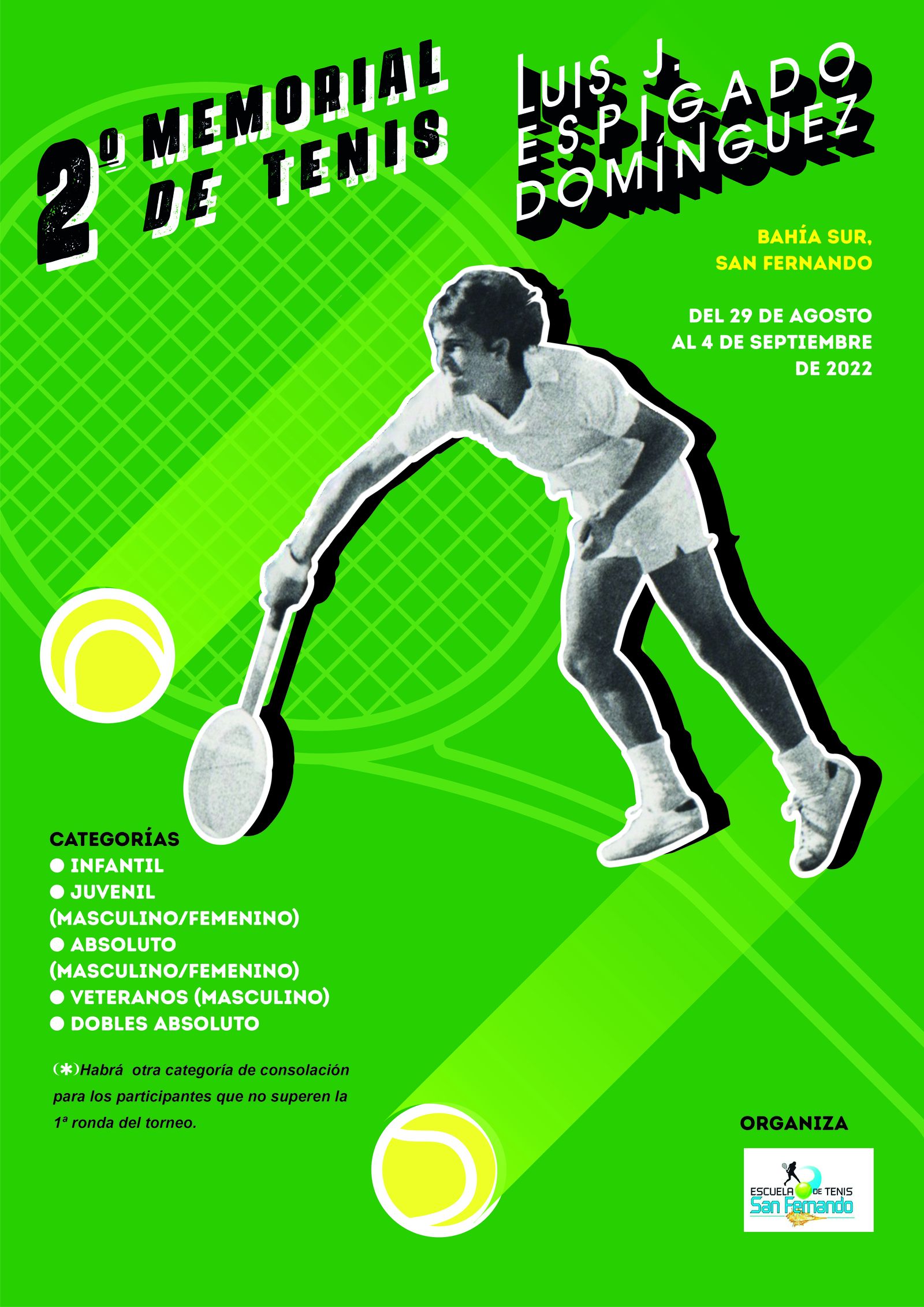 Cartel del II Memorial Luis Javier Espigado