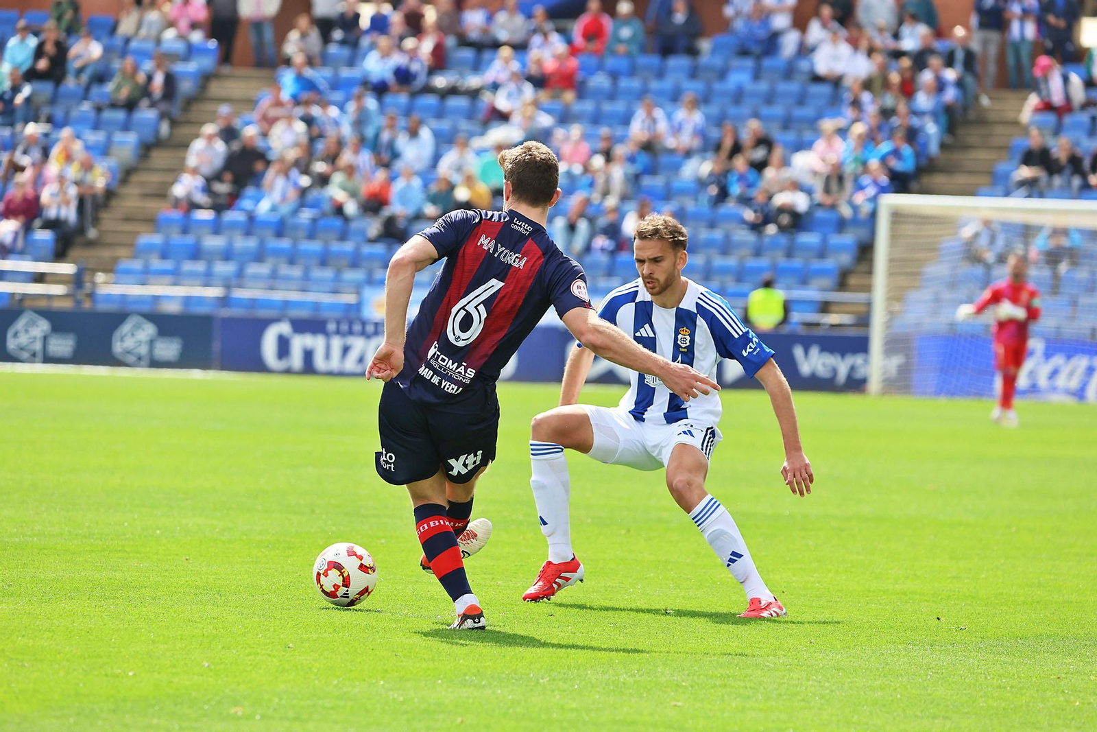 Las imágenes del Recreativo de Huelva - Yeclano Deportivo