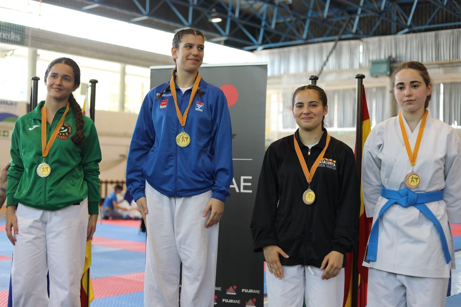 Las mejores imágenes de la Escuela de Nihon Tai-Jitsu del Club Nazaret en el Campeonato de España