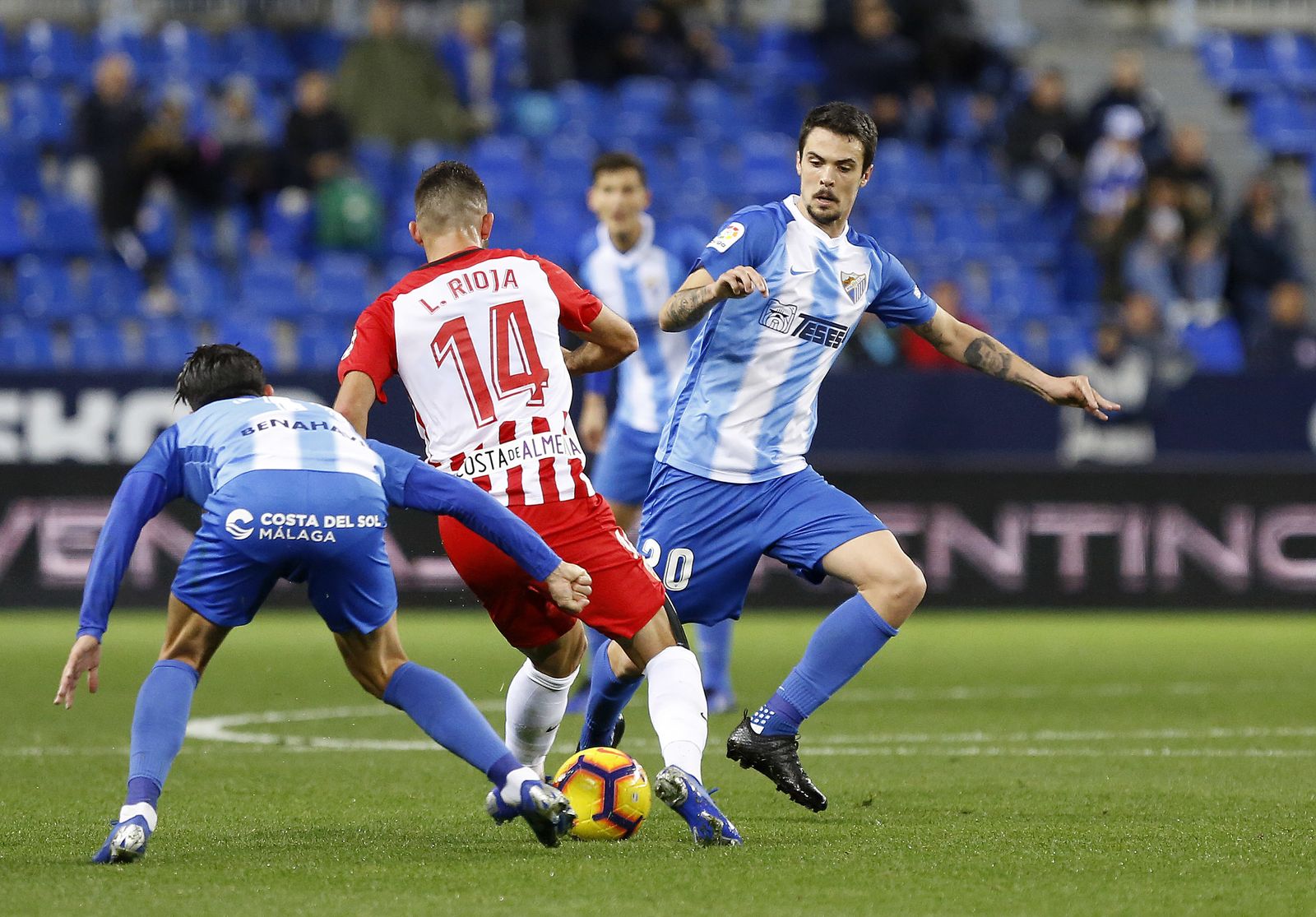 Las imágenes del Málaga-Almería.