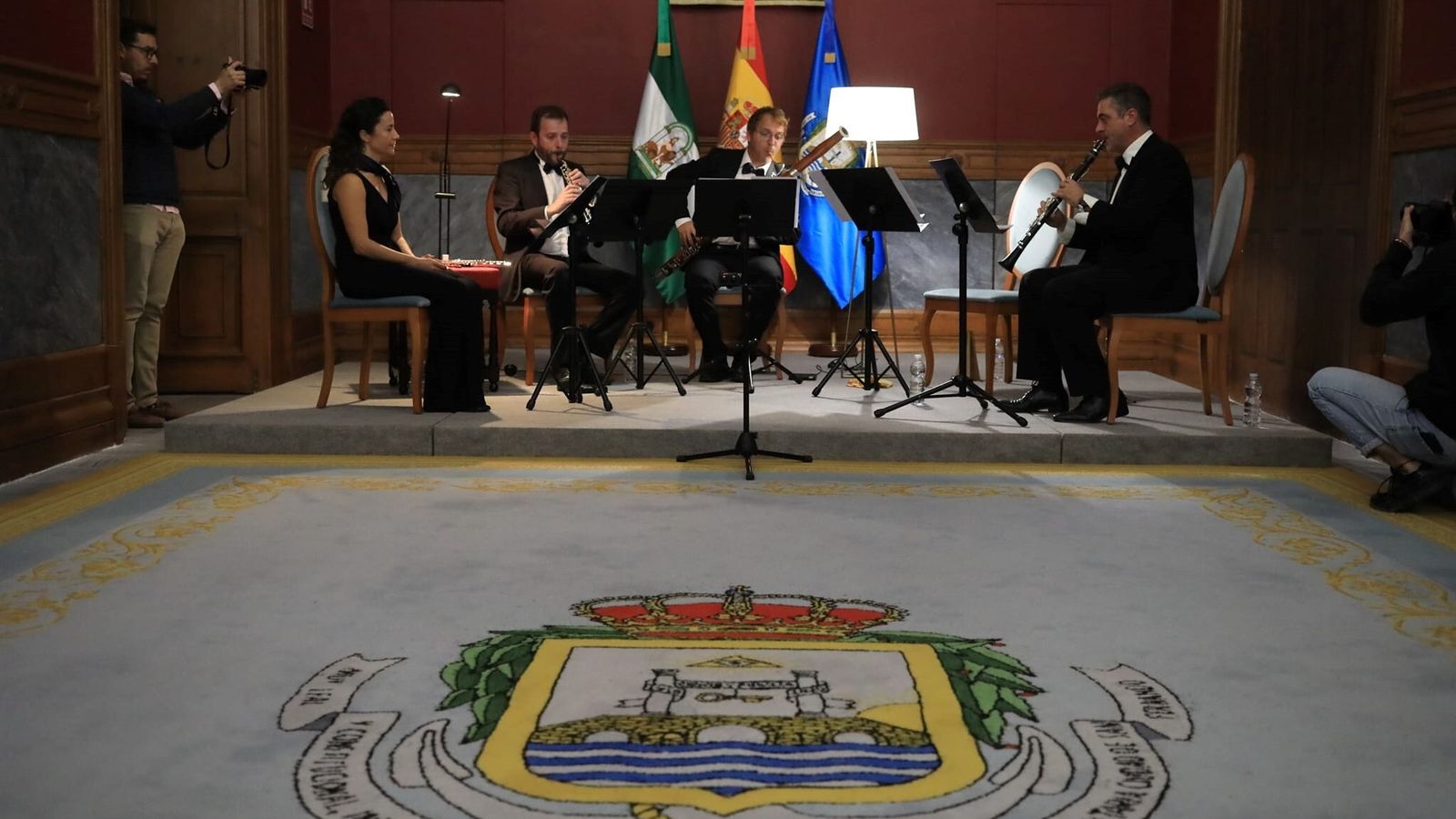 Conciertos de Santa Cecilia en el Ayuntamiento de San Fernando.