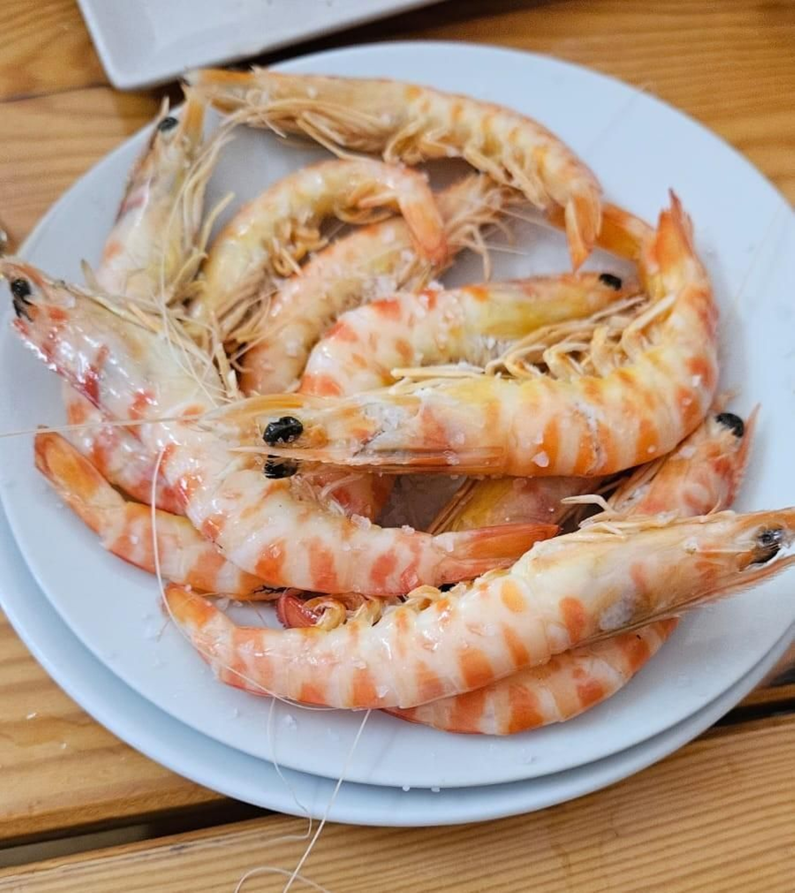 Langostinos de Sanlúcar, en Casa Vizcaíno