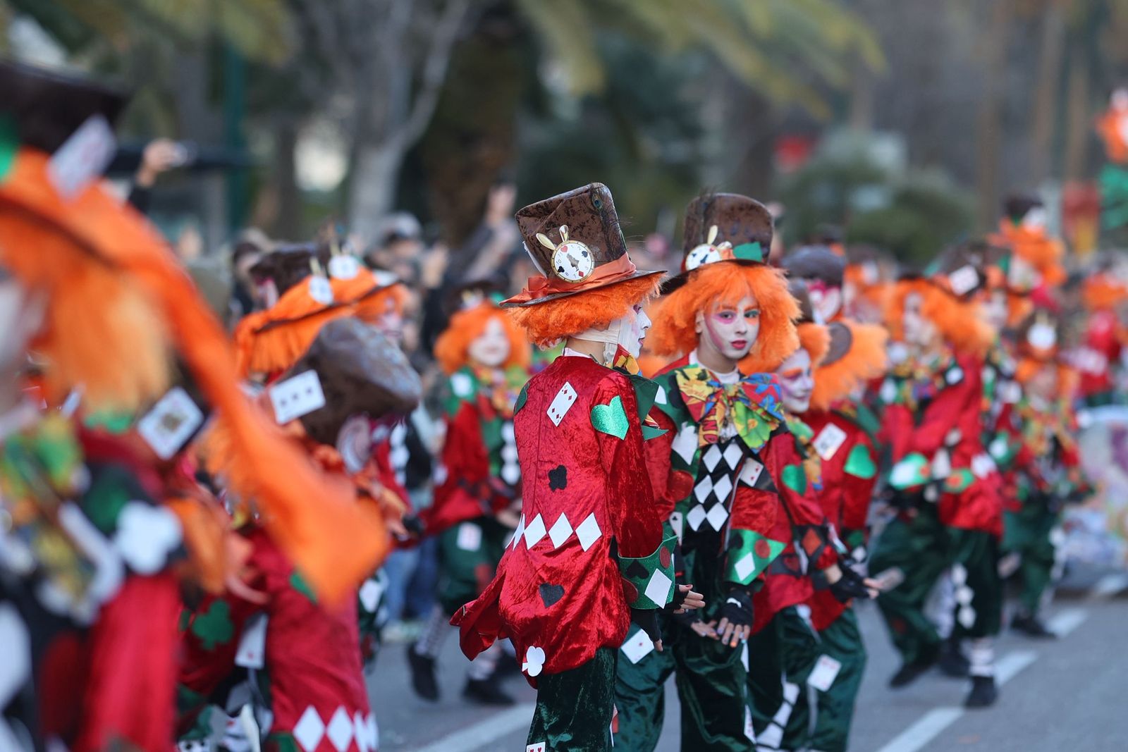El Gran Desfile del Carnaval de Málaga, en imágenes
