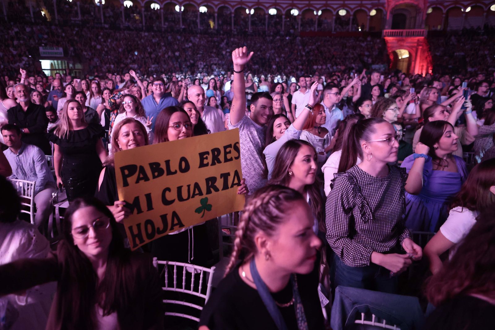 Las imágenes del concierto de Pablo Alborán en la Maestranza