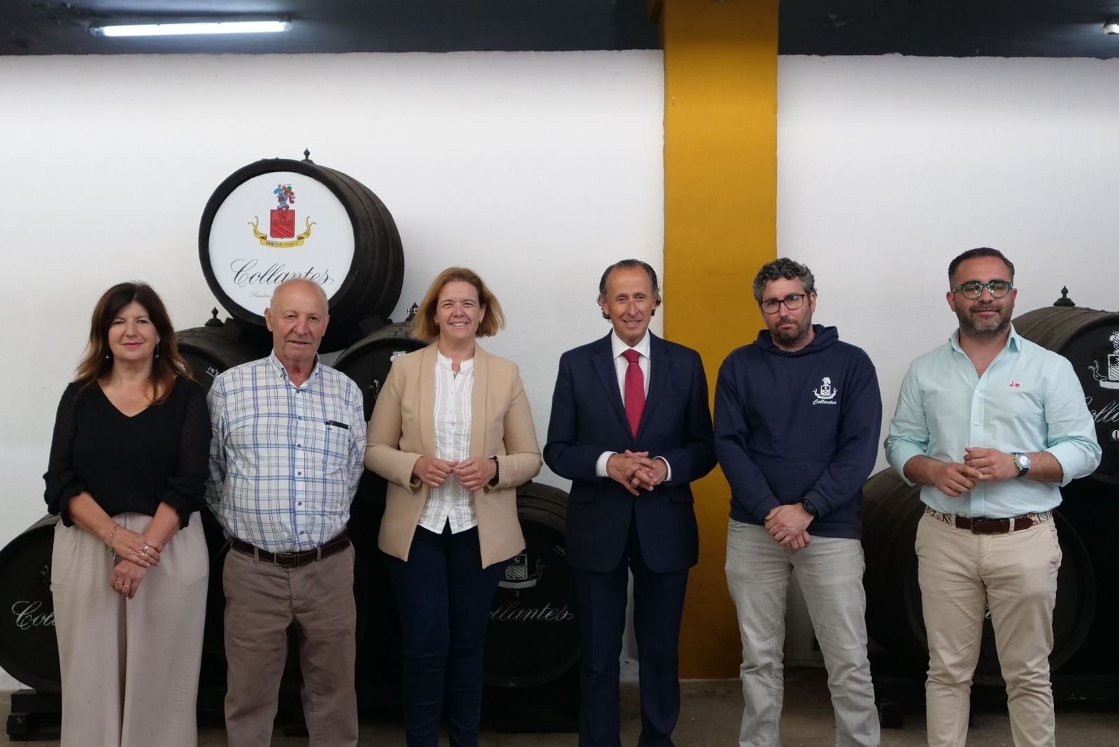 El acto se celebró en las Bodegas Collantes.
