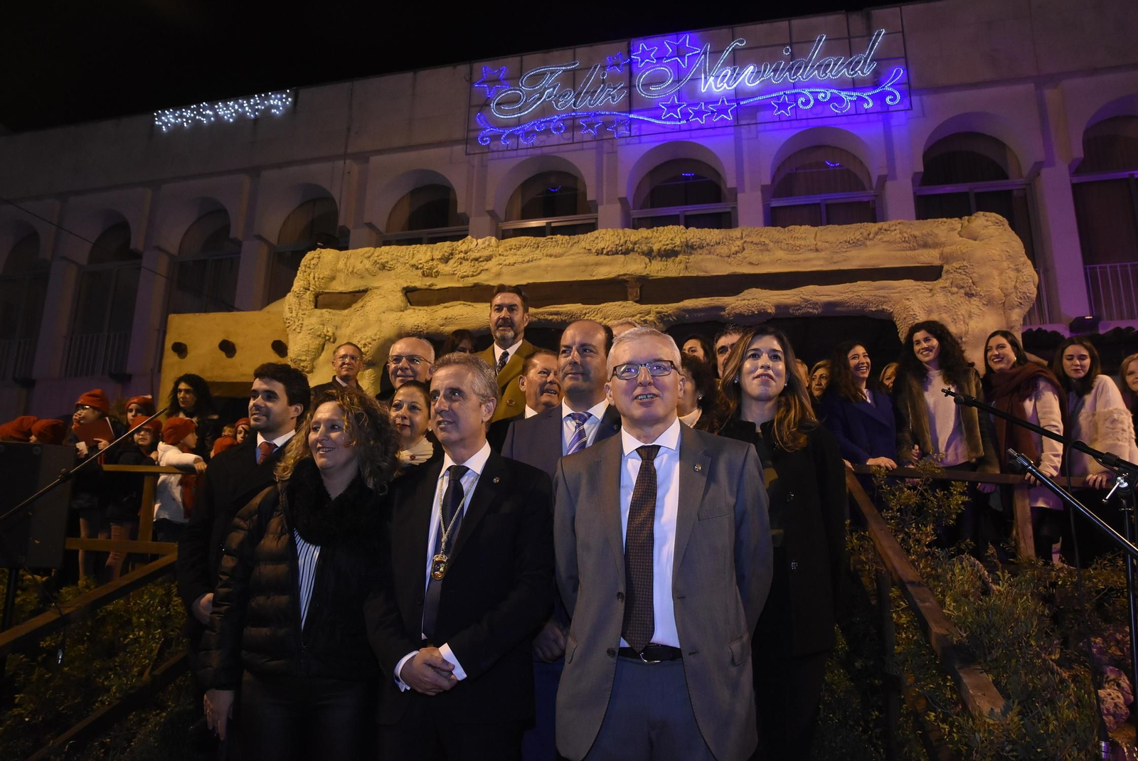 Las imágenes del alumbrado navideño de Lucena