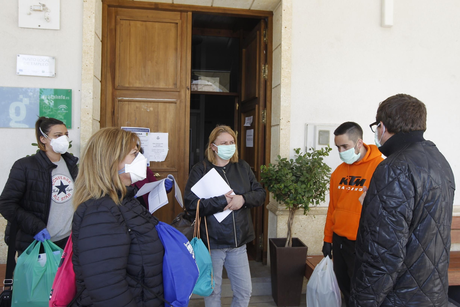 Mañana de casquina en Abrucena