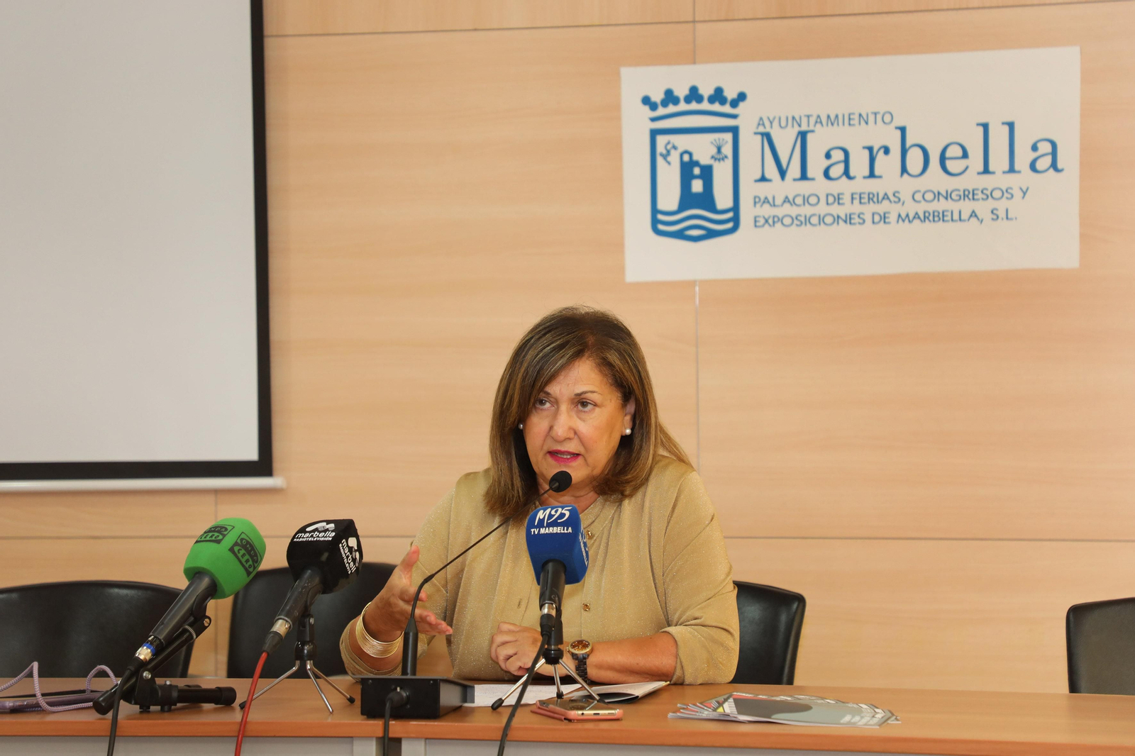 La directora general de Cultura, Carmen Díaz.