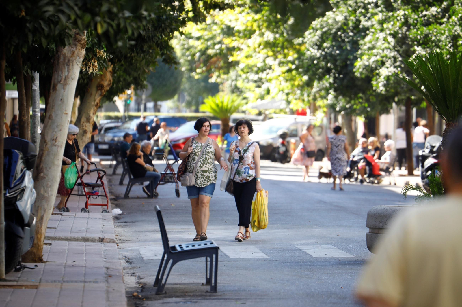 Las imágenes del inicio de las obras de reforma de La Viñuela
