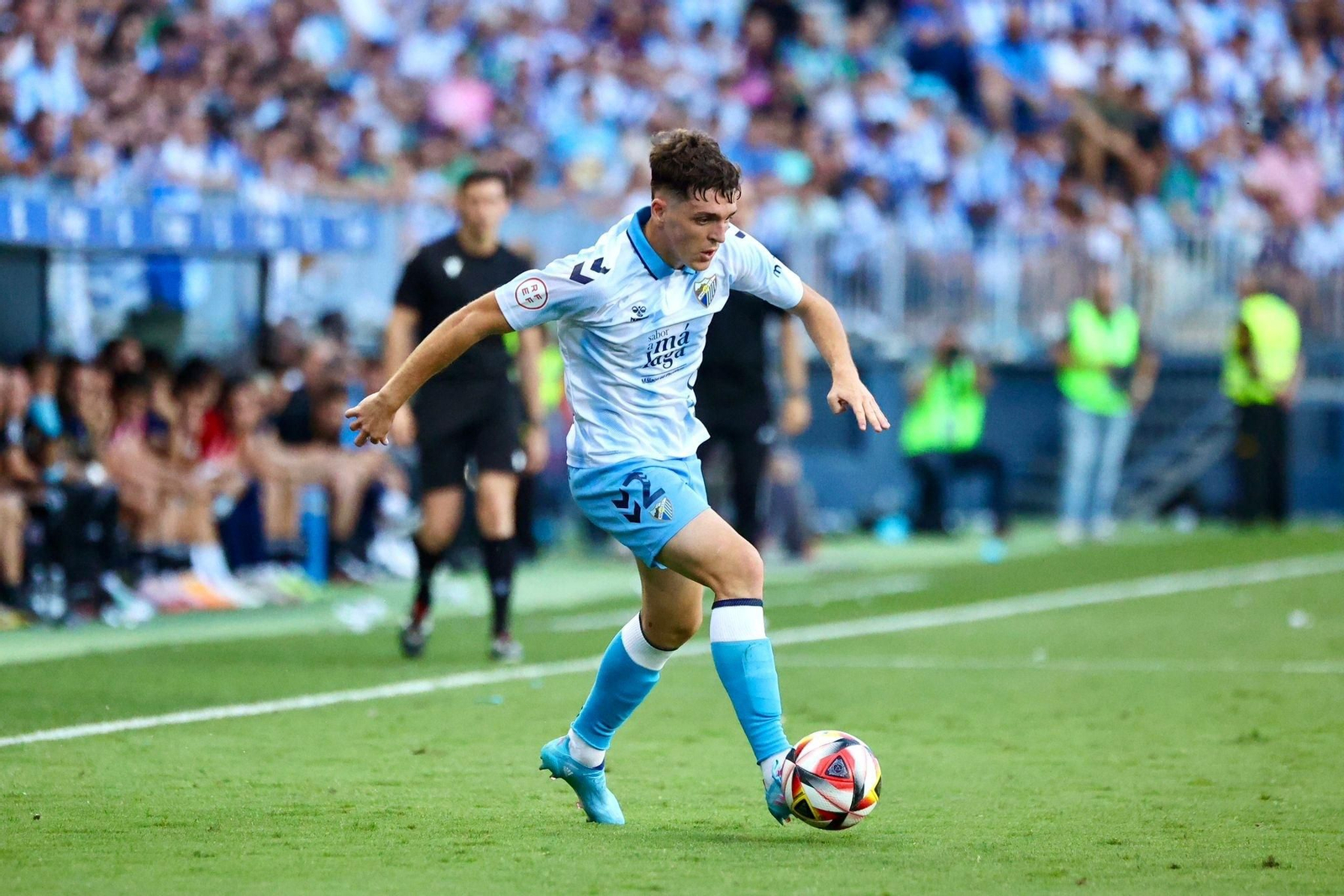 La ida de la final entre Málaga CF y Nàstic, en fotos