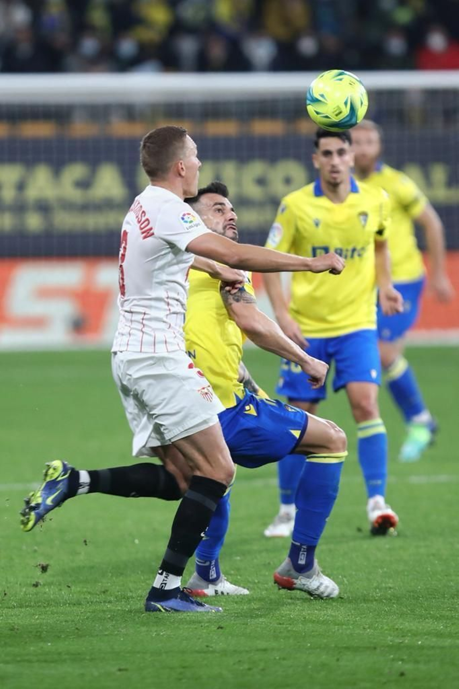 Las imágenes del Cádiz-Sevilla de Liga.