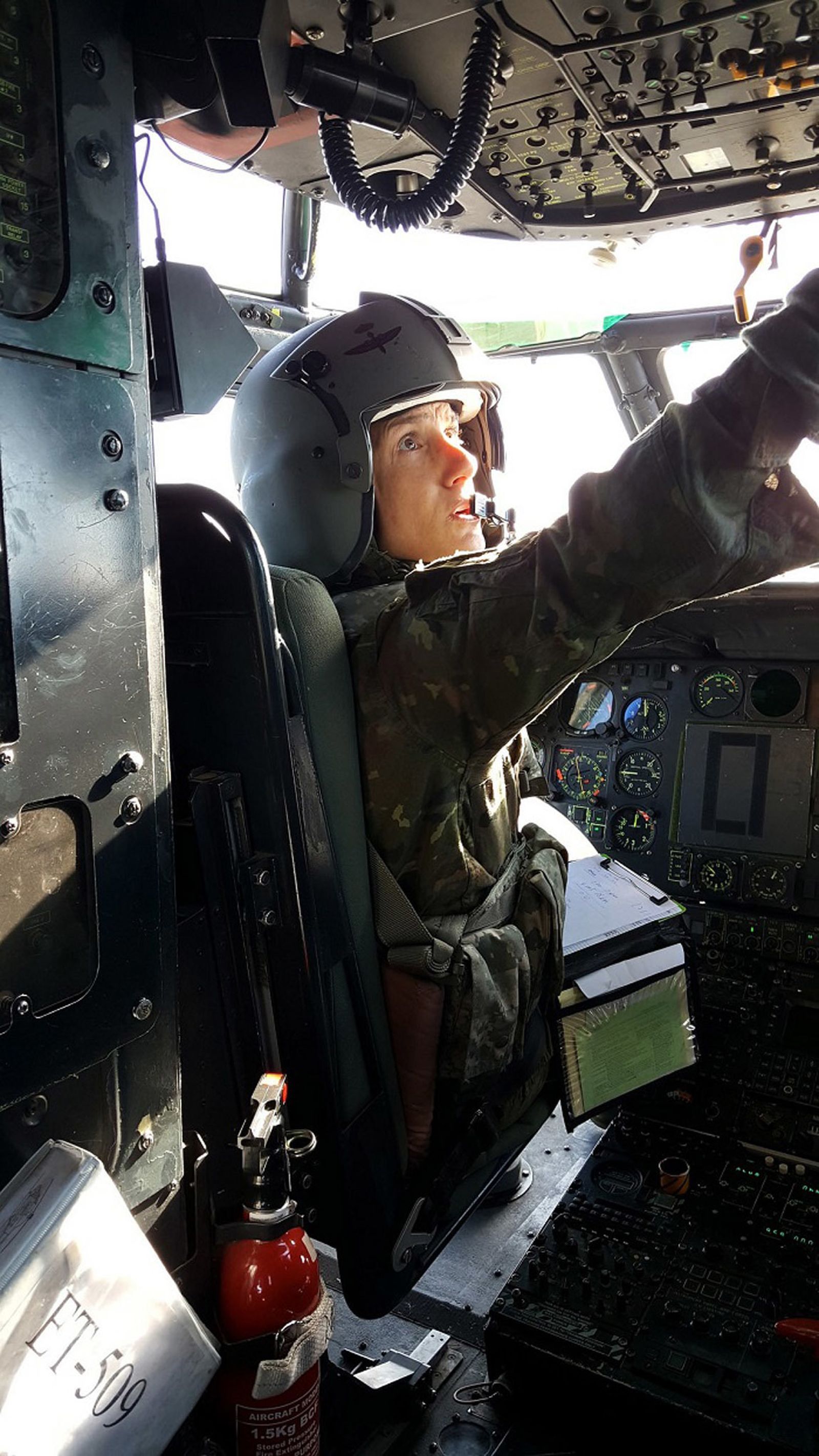 La comandante Gala Gallego, que lidera la nueva misión FAMET en Iraq.