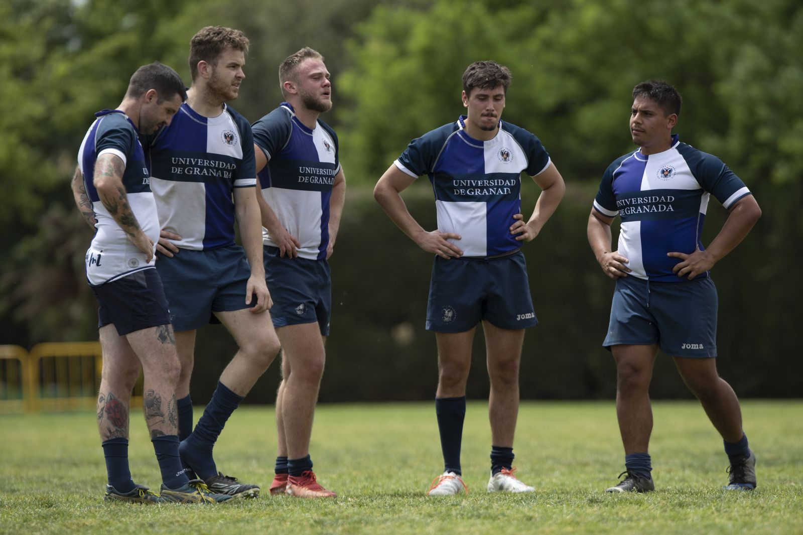 Las mejores fotos del partido del ascenso a División de Honor B de rugby entre Universidad de Granada y Portuense